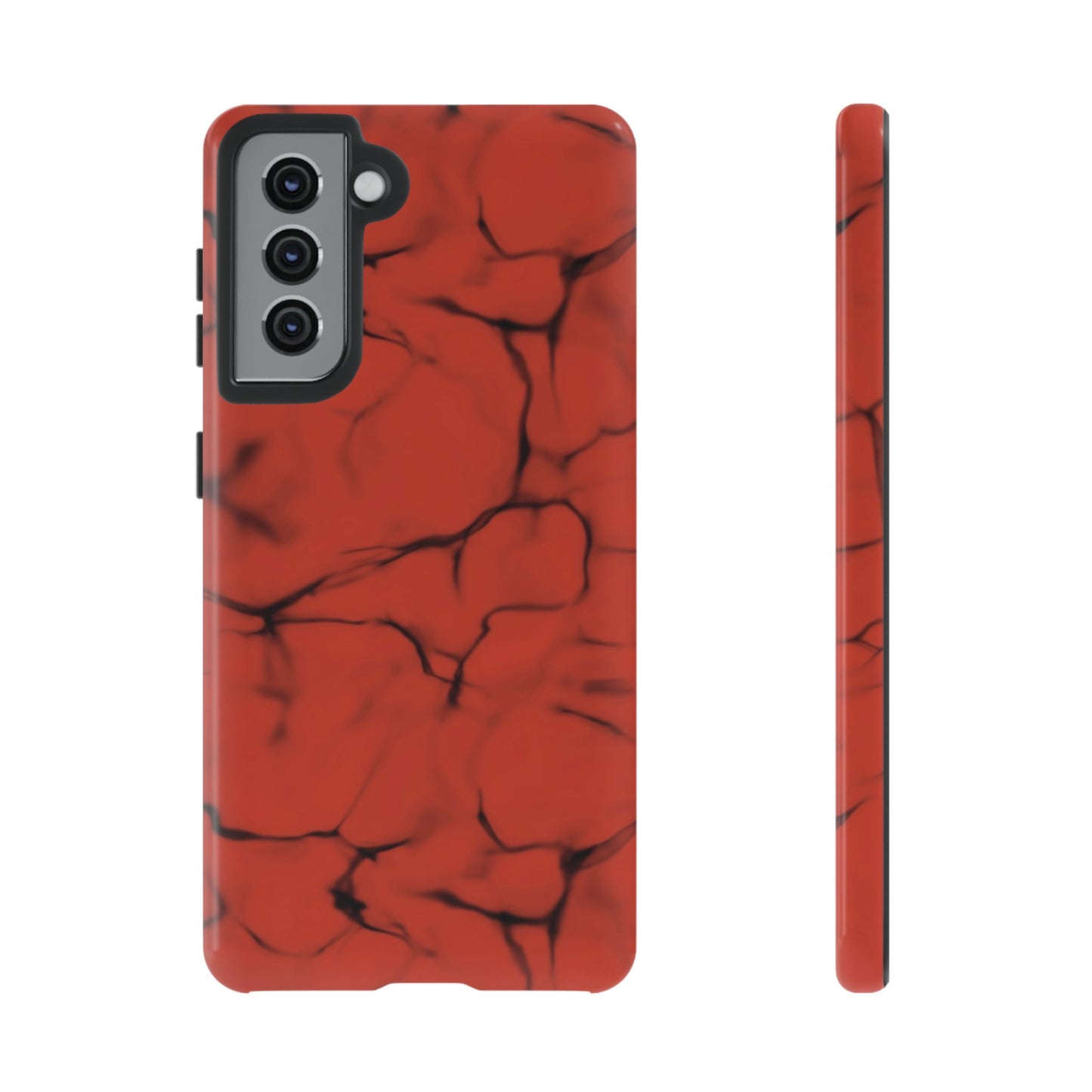 Marble Phone Case Red