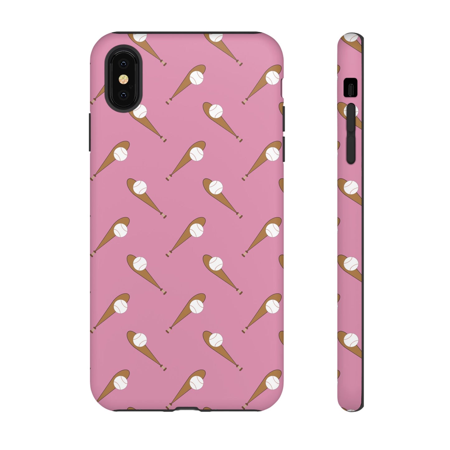 Baseball Phone Case Pink