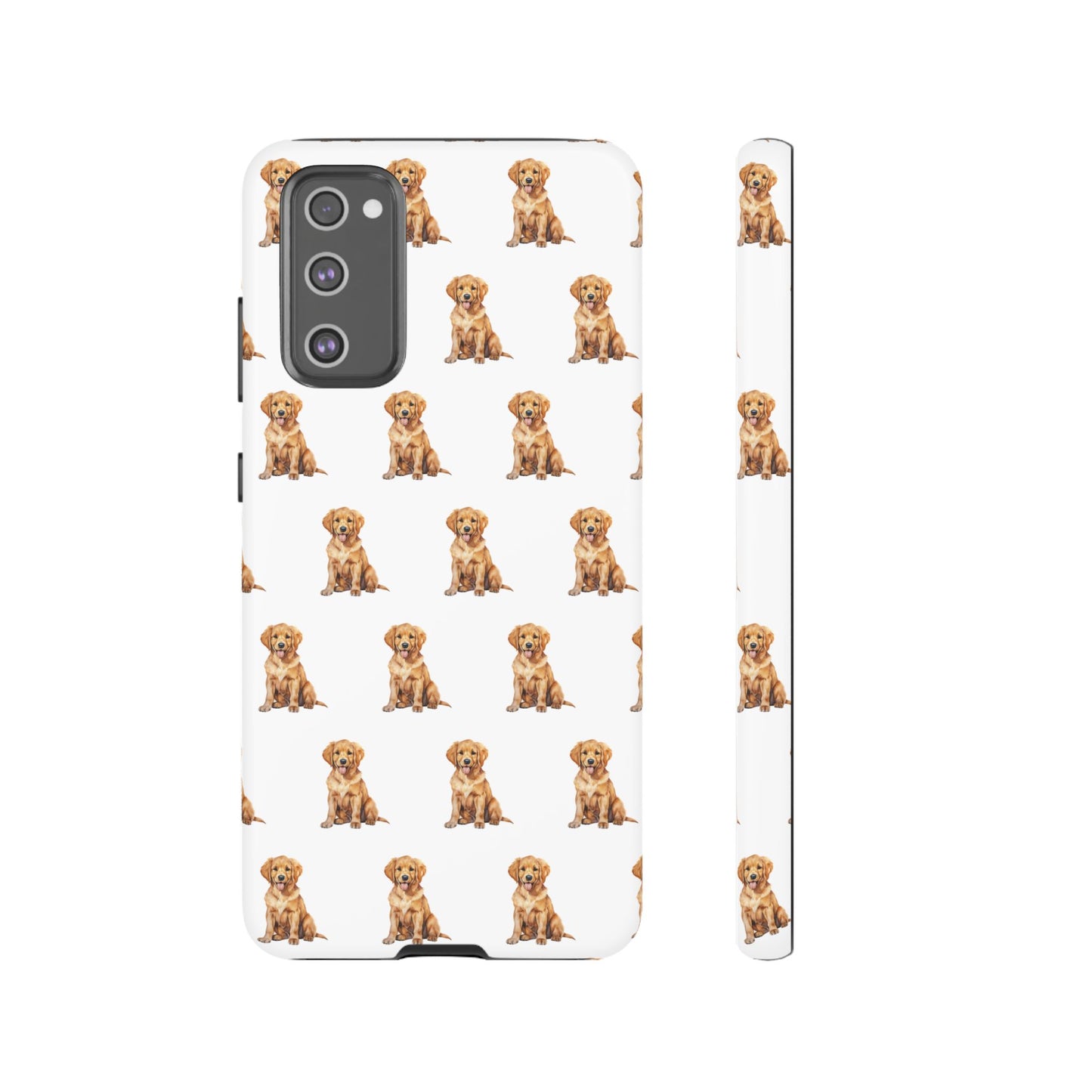 Golden Retriever Phone Case White