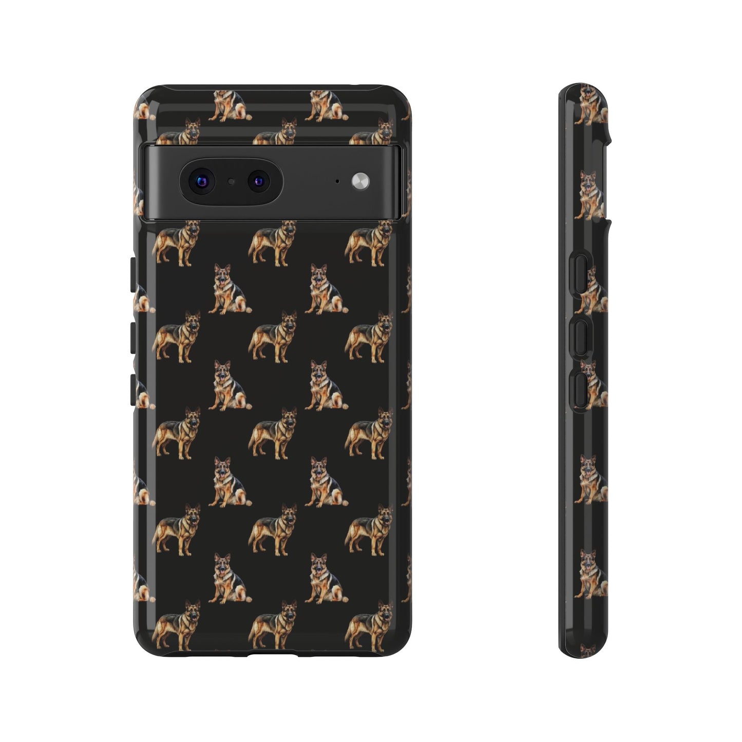 German Shepherd Phone Case Black