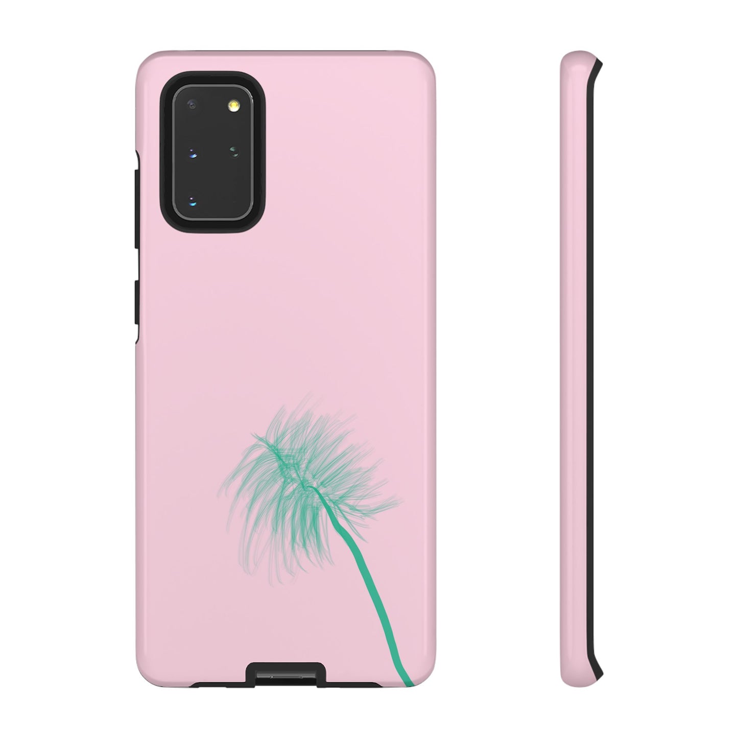 Dandelion Blowball Phone Case Pink