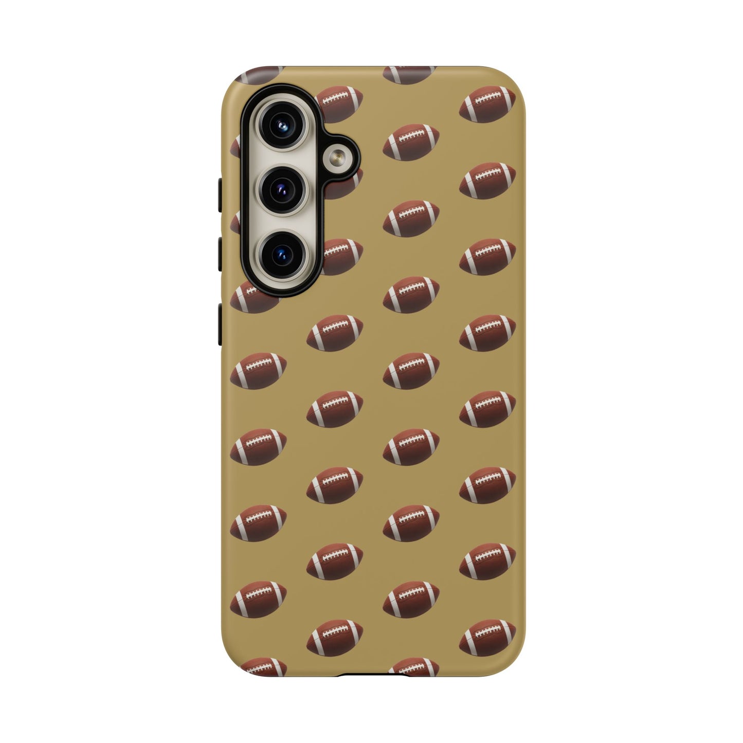 Football Phone Case Gold