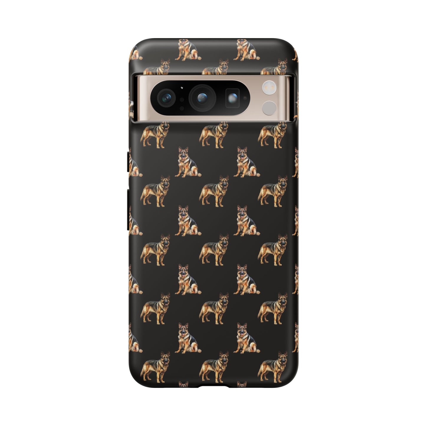 German Shepherd Phone Case Black