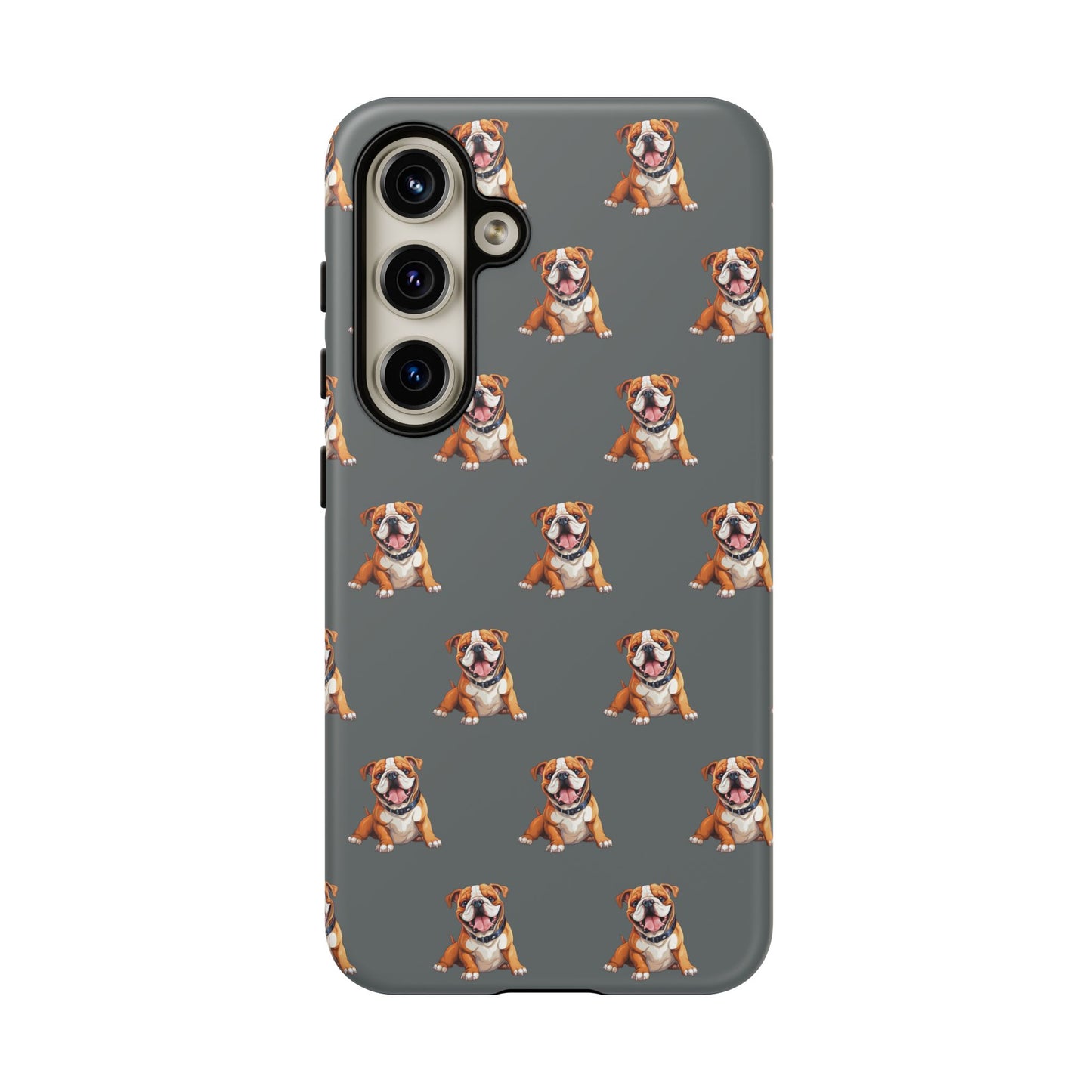 Bulldog Phone Case Gray