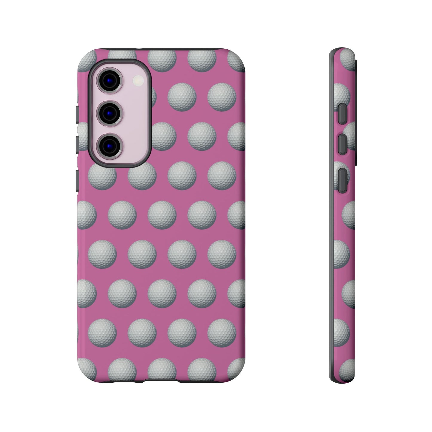 Golf Ball Phone Case Pink