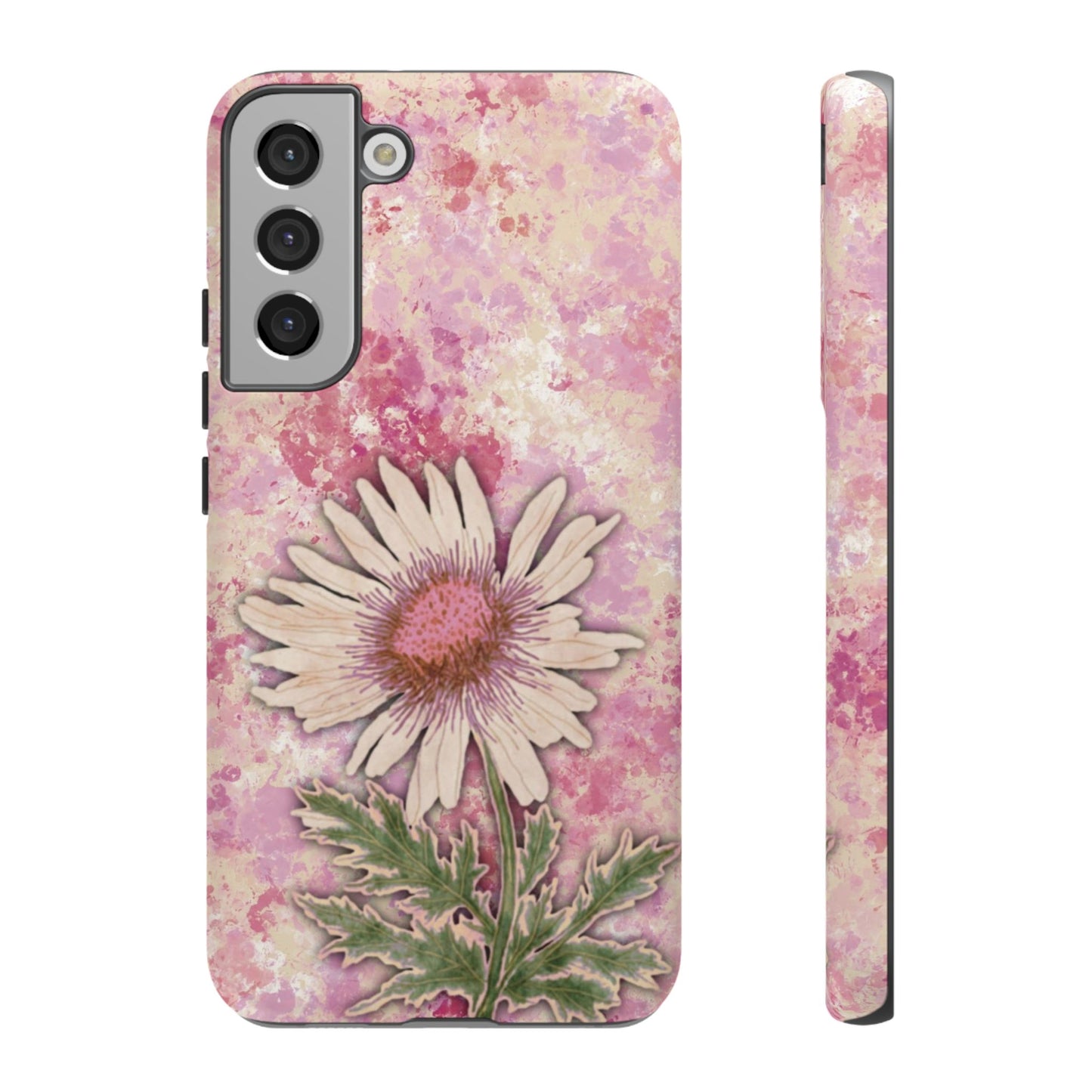 Daisy Phone Case Pink