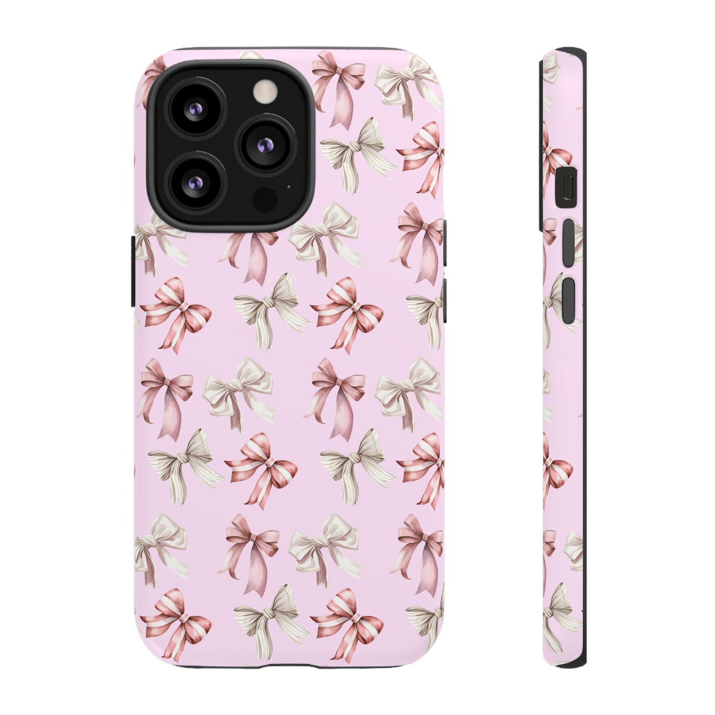 Bow Phone Case Pale Pink