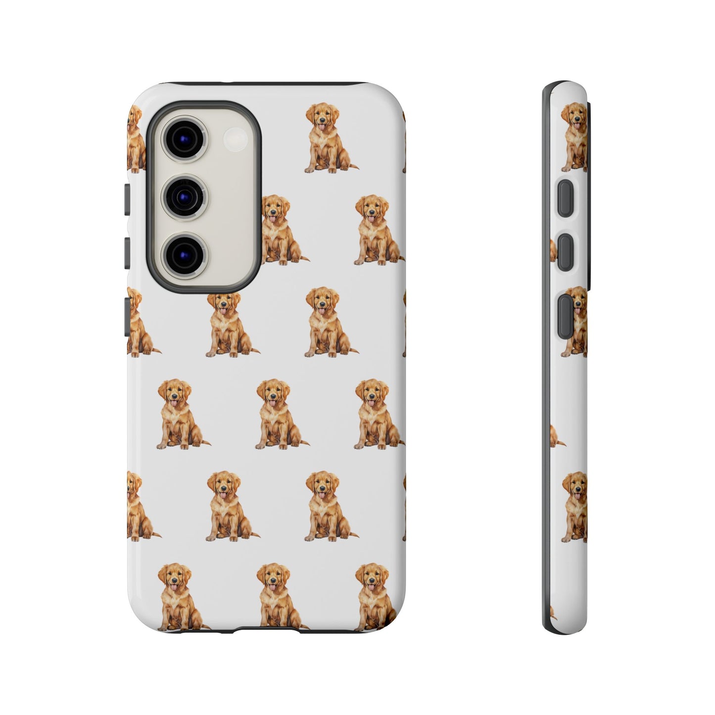 Golden Retriever Phone Case White