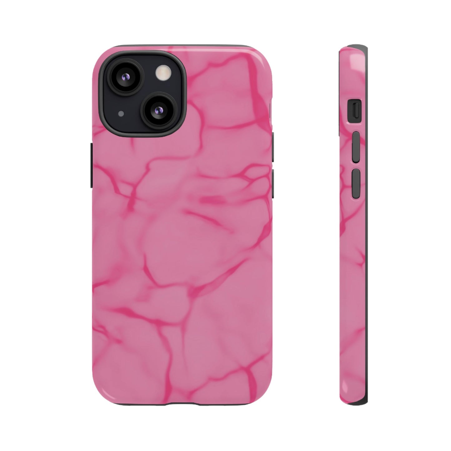 Marble Phone Case Pink on Pink