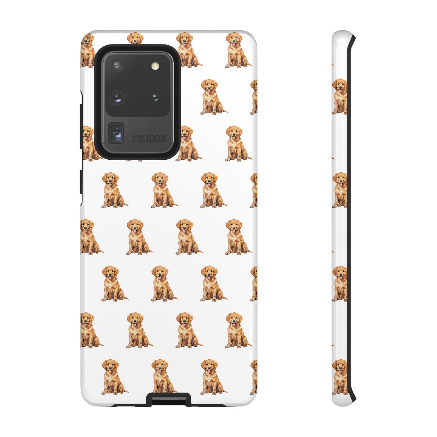 Golden Retriever Phone Case White