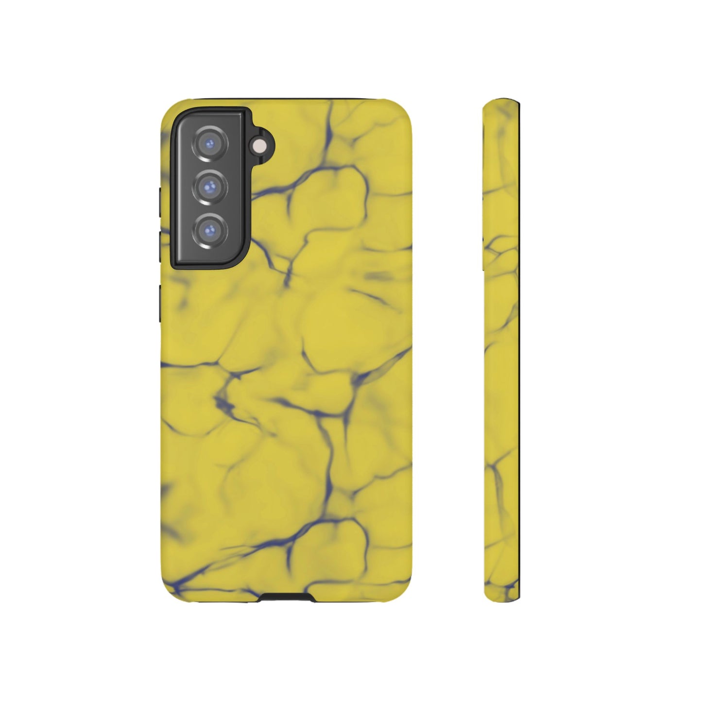 Marble Phone Case Yellow