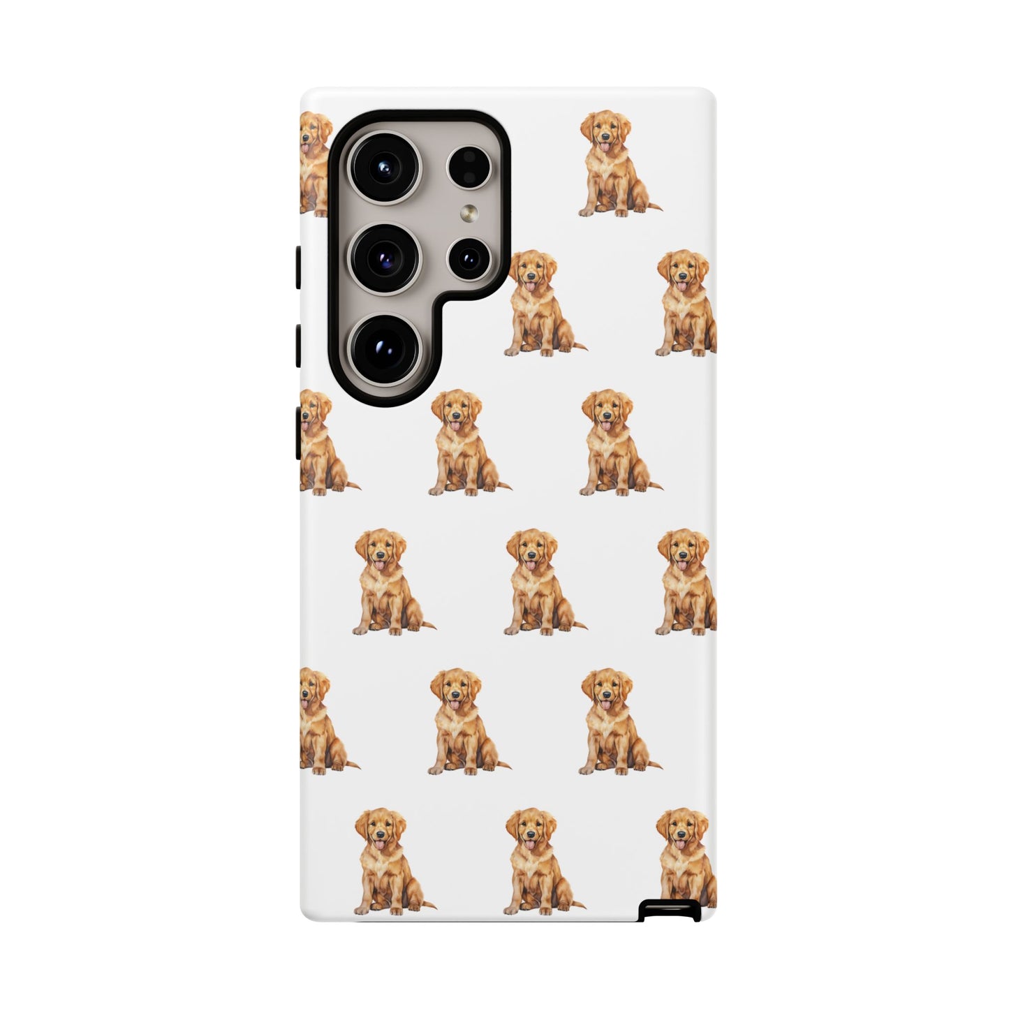 Golden Retriever Phone Case White