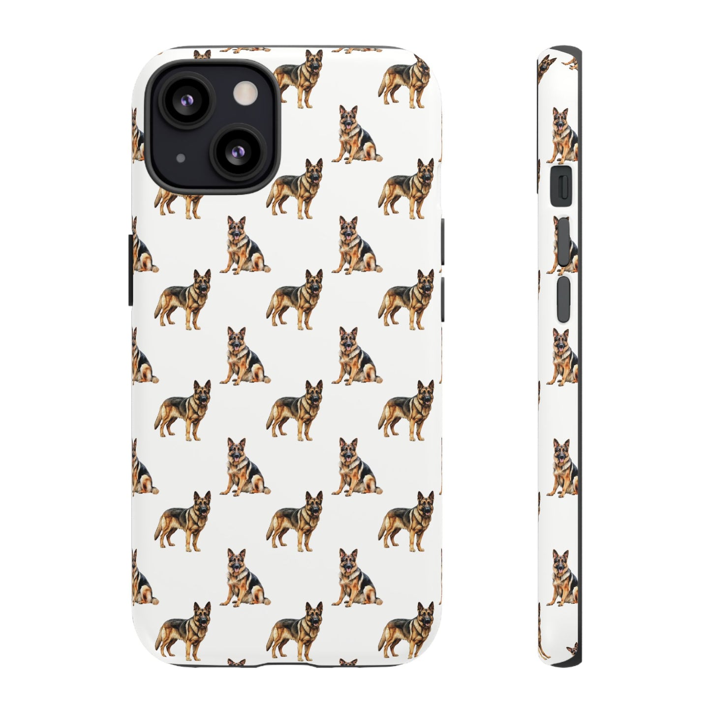 German Shepherd Phone Case White