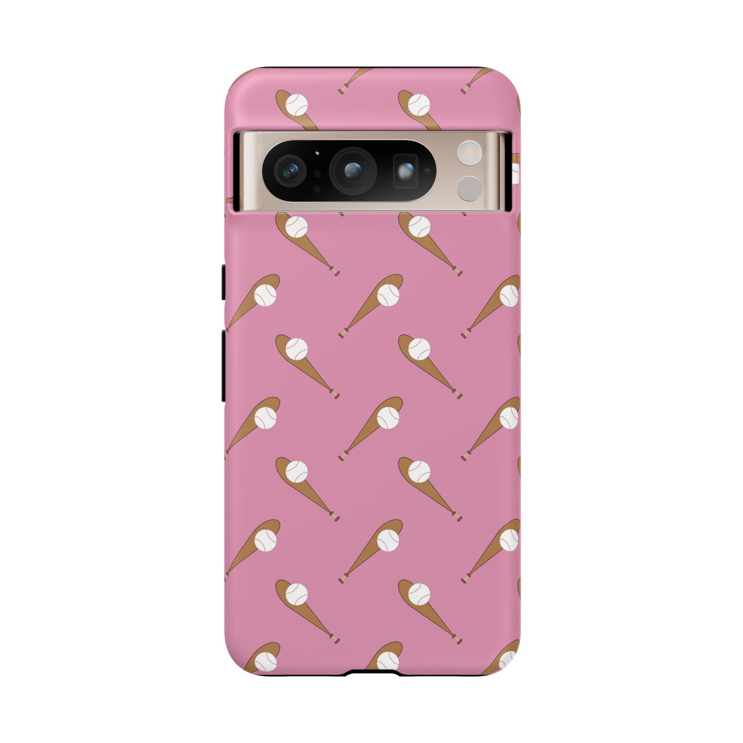 Baseball Phone Case Pink