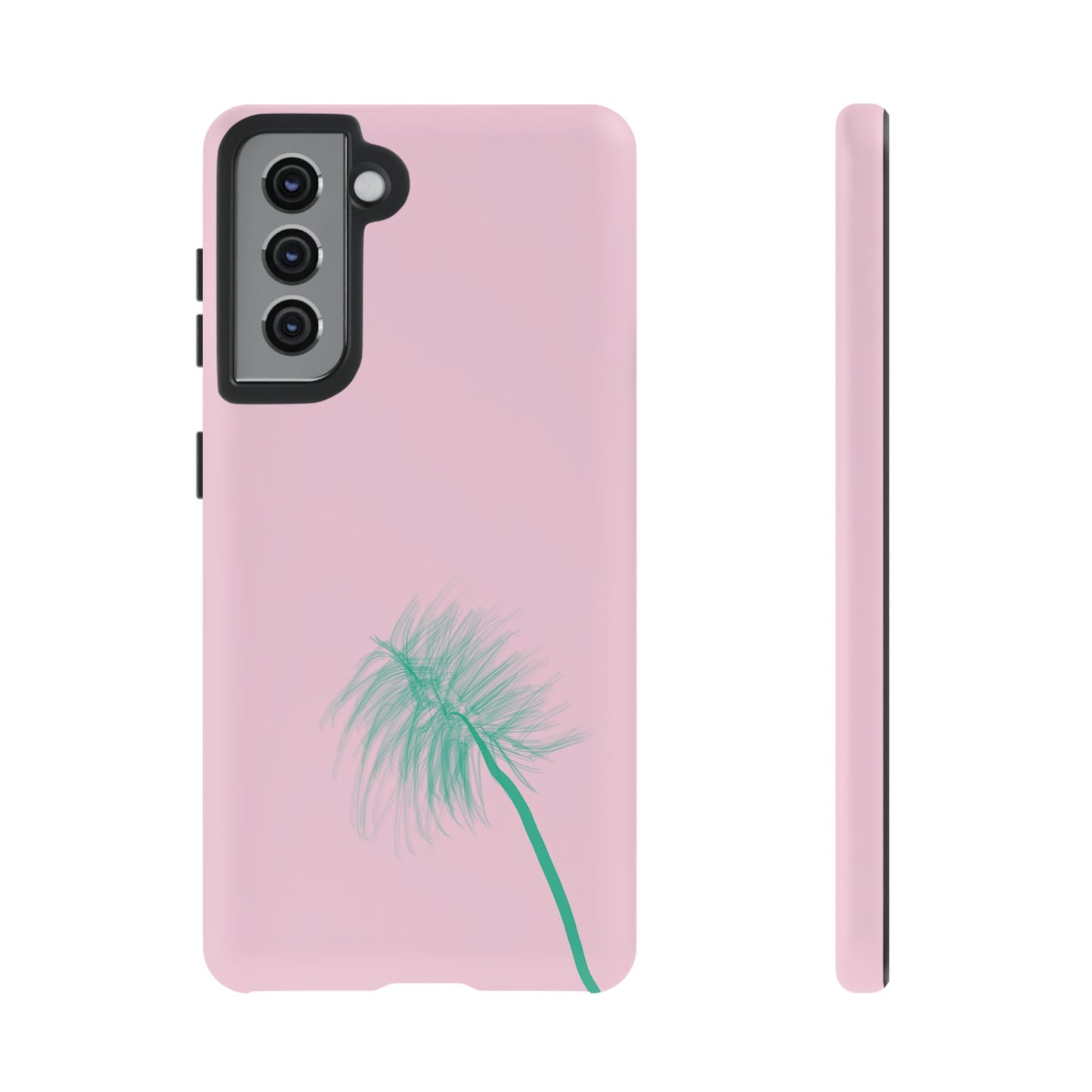 Dandelion Blowball Phone Case Pink