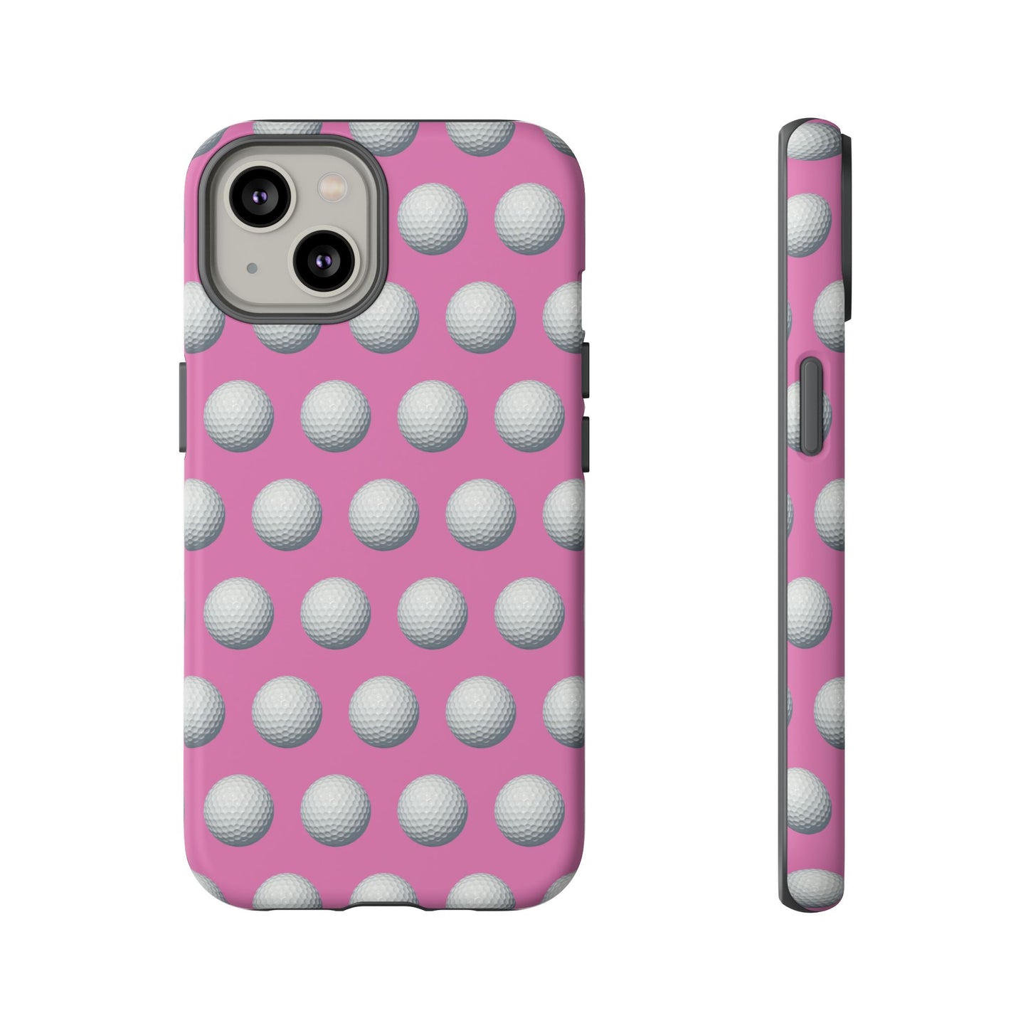 Golf Ball Phone Case Pink