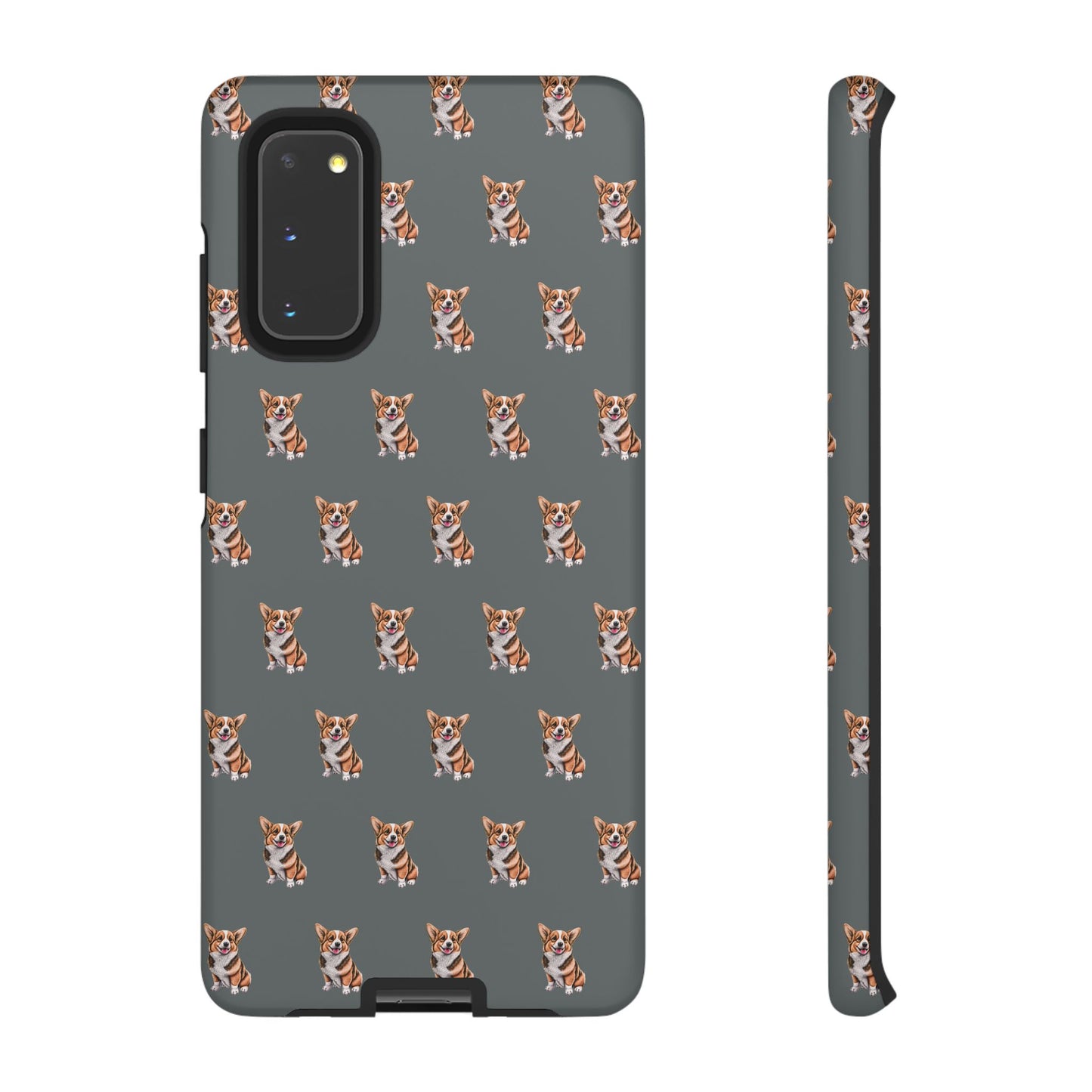 Corgi Phone Case Gray