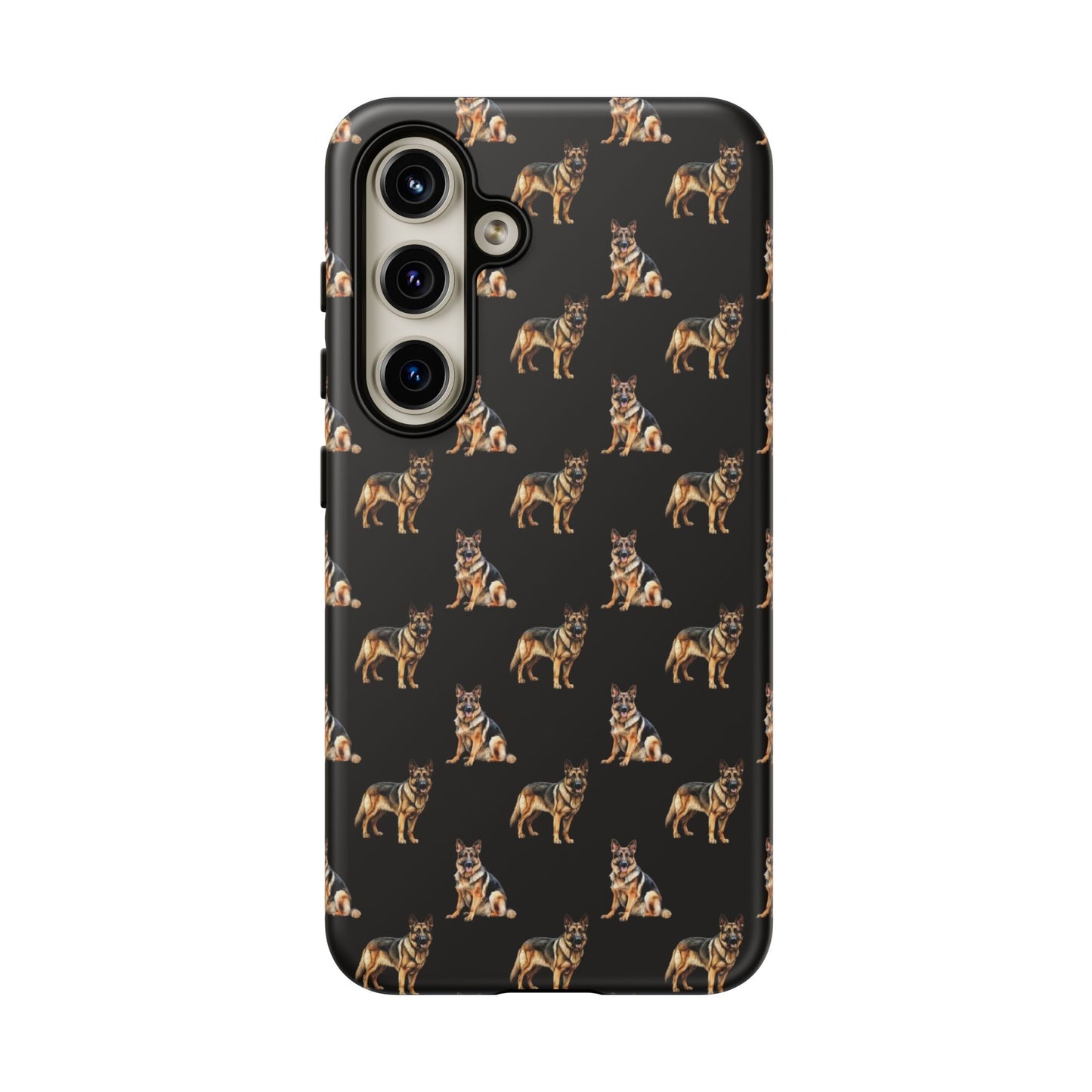 German Shepherd Phone Case Black