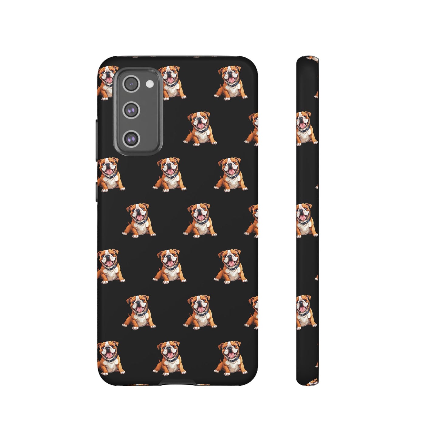 Bulldog Phone Case Black