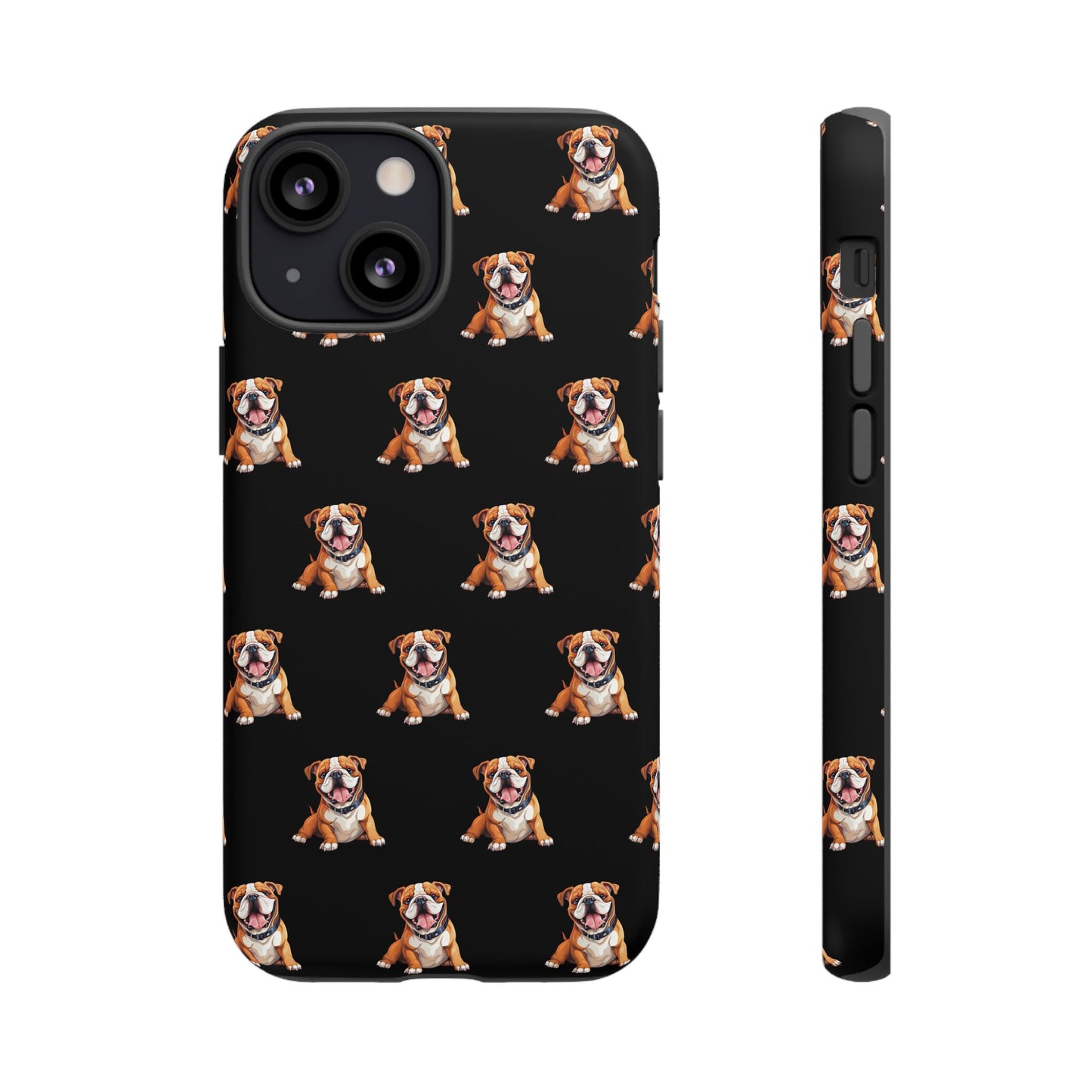 Bulldog Phone Case Black