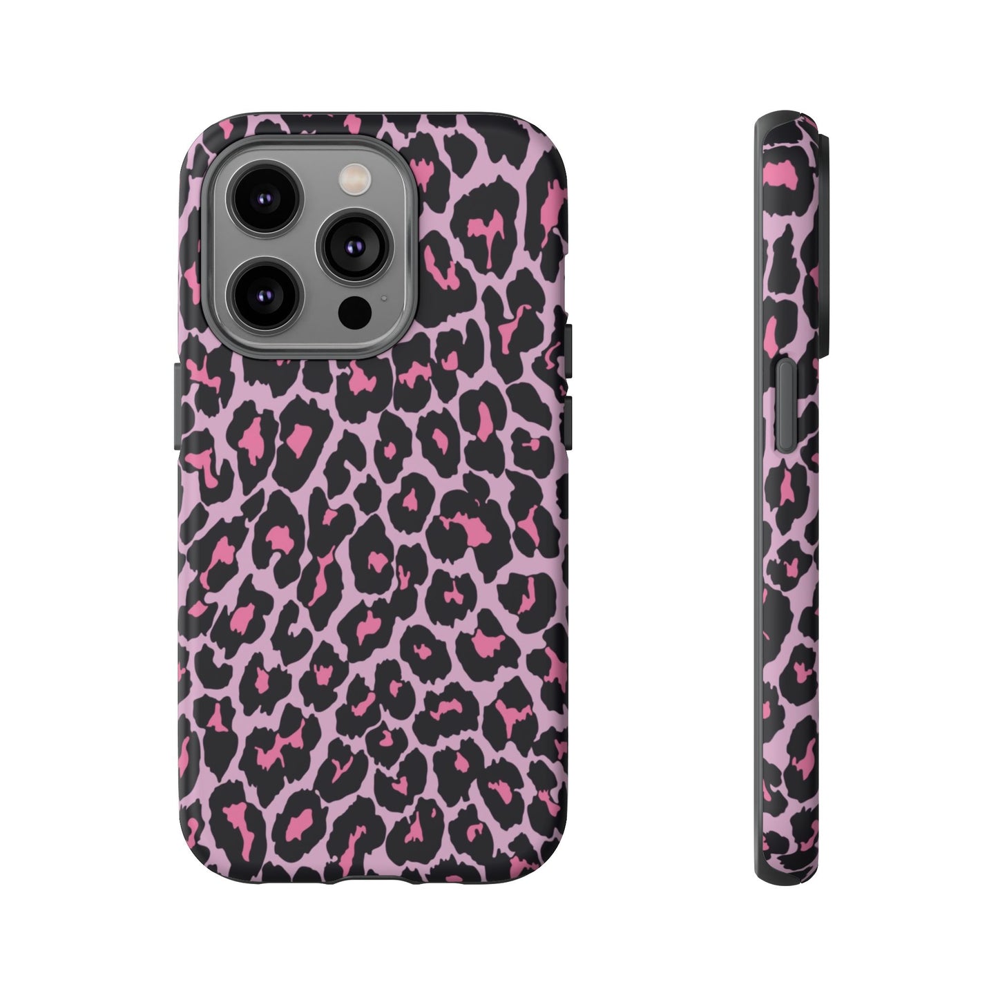 Leopard Print Phone Case Pink