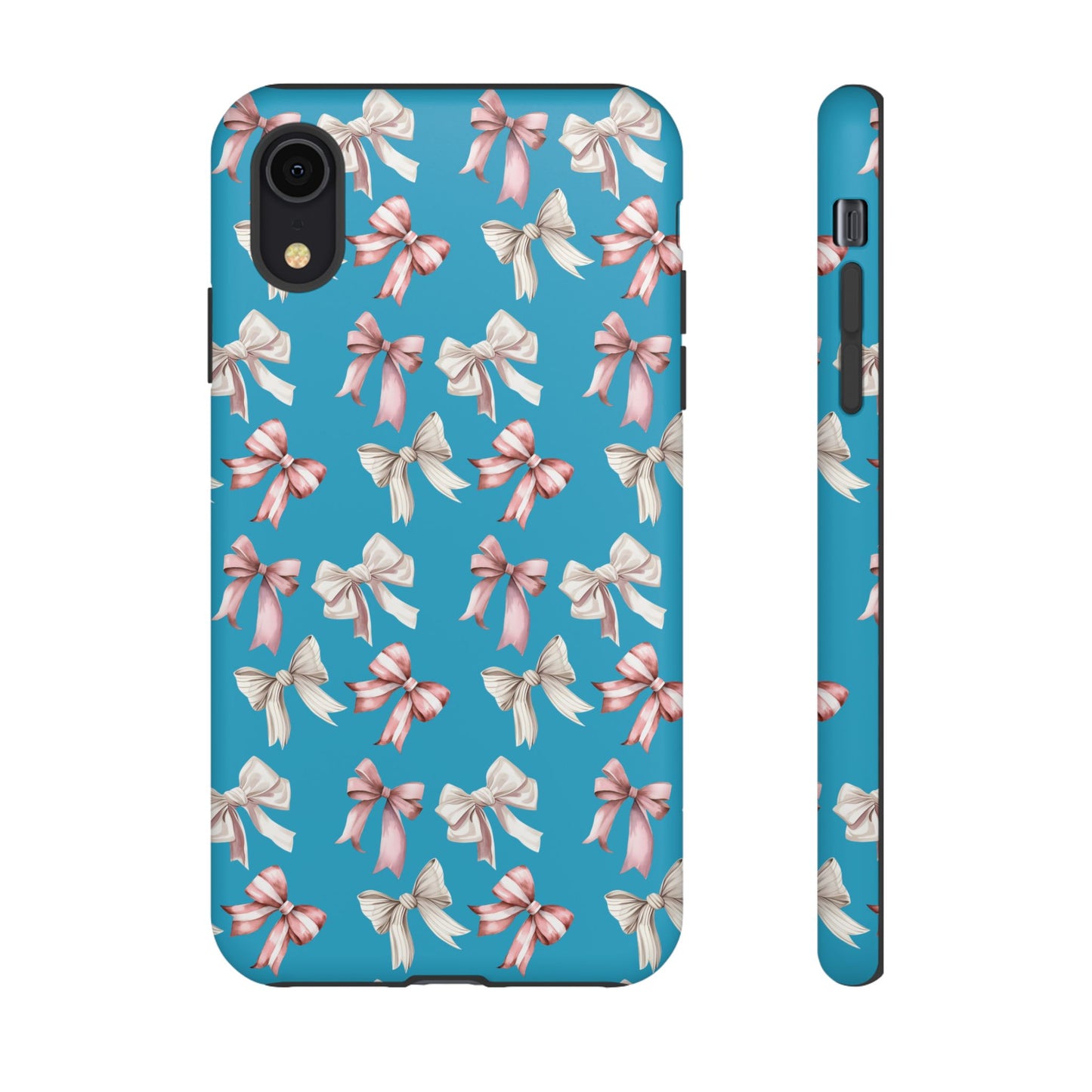 Bow Phone Case Turquoise