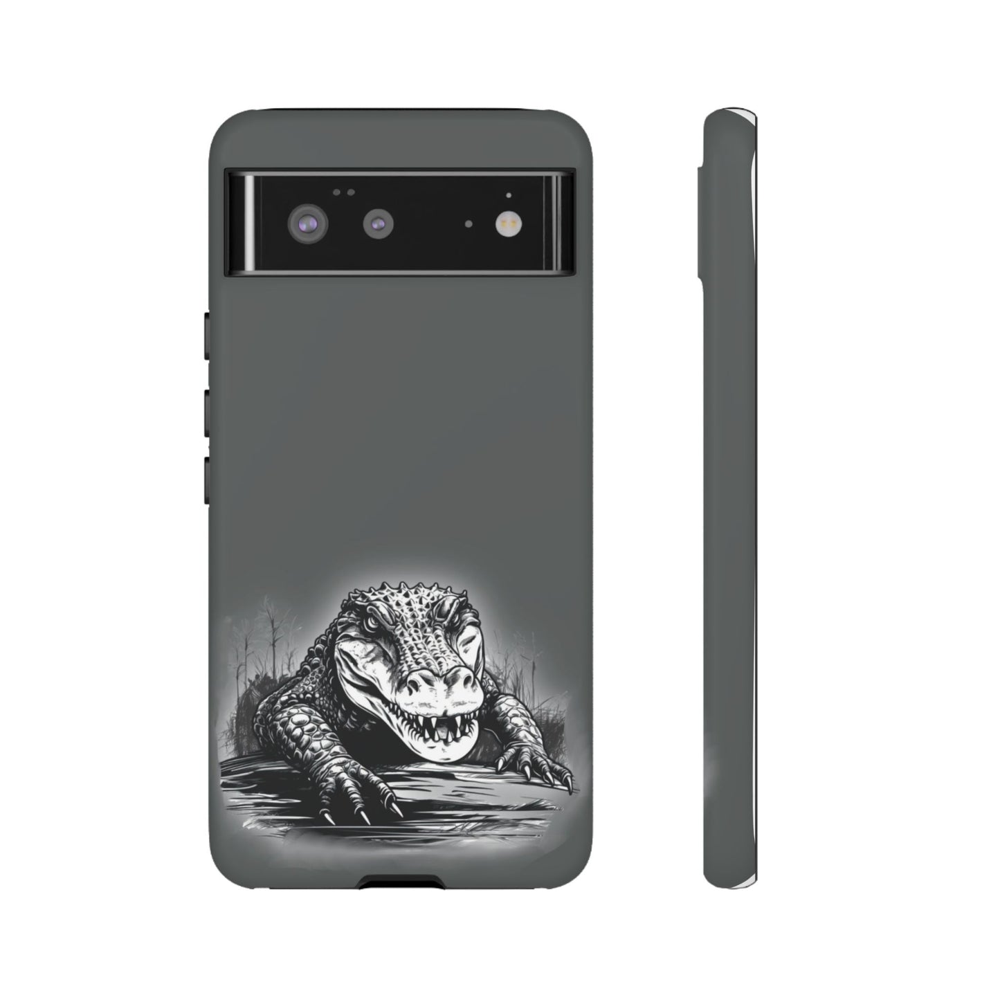 Gator Phone Case Gray