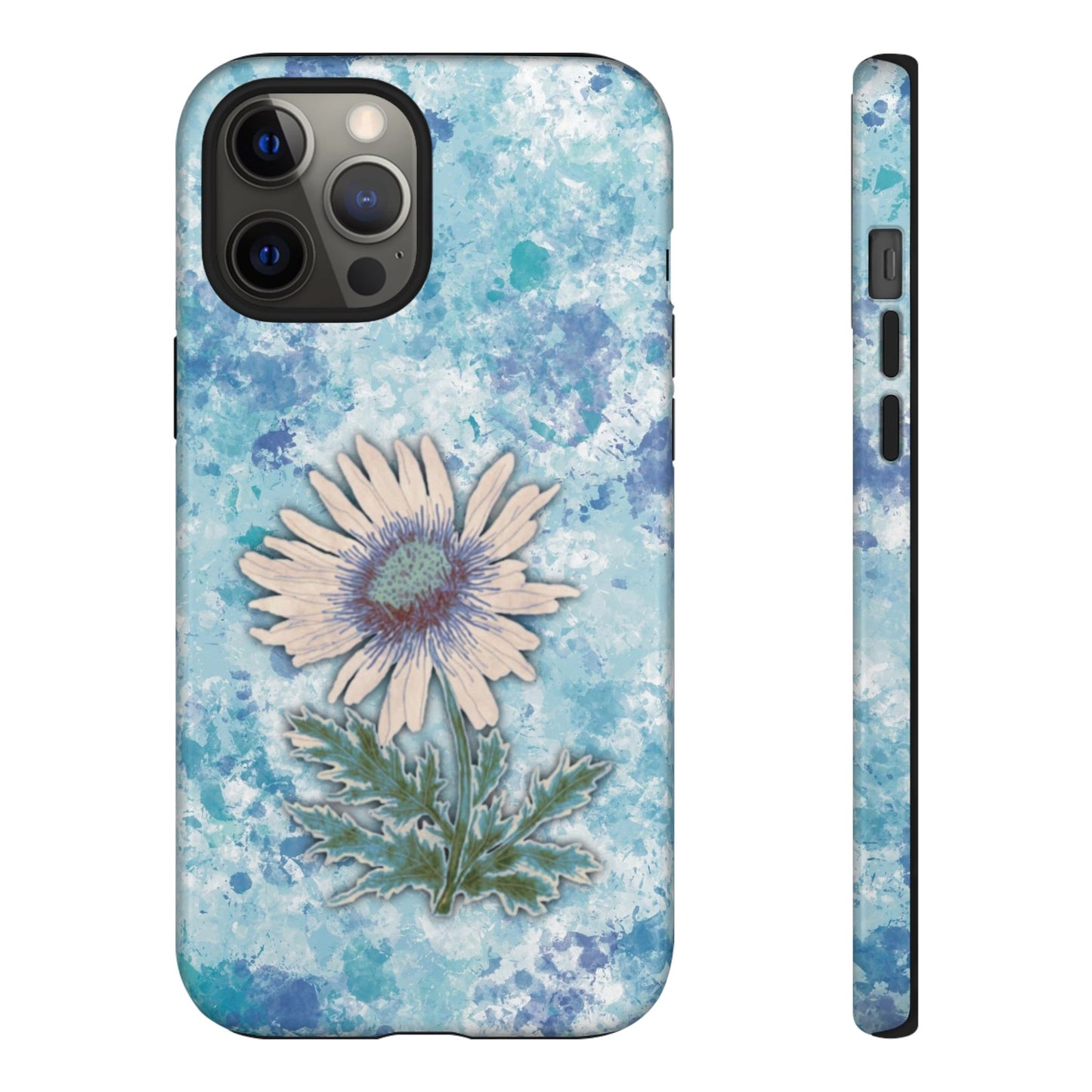 Daisy Phone Case Blue