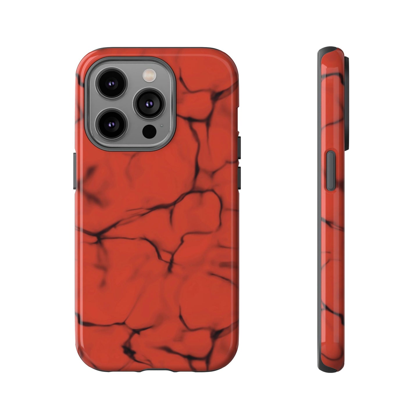 Marble Phone Case Red