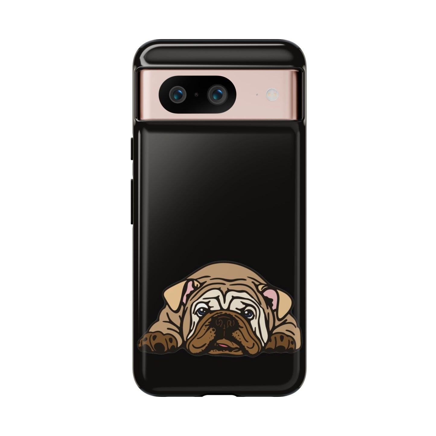 Bulldog Phone Case Black