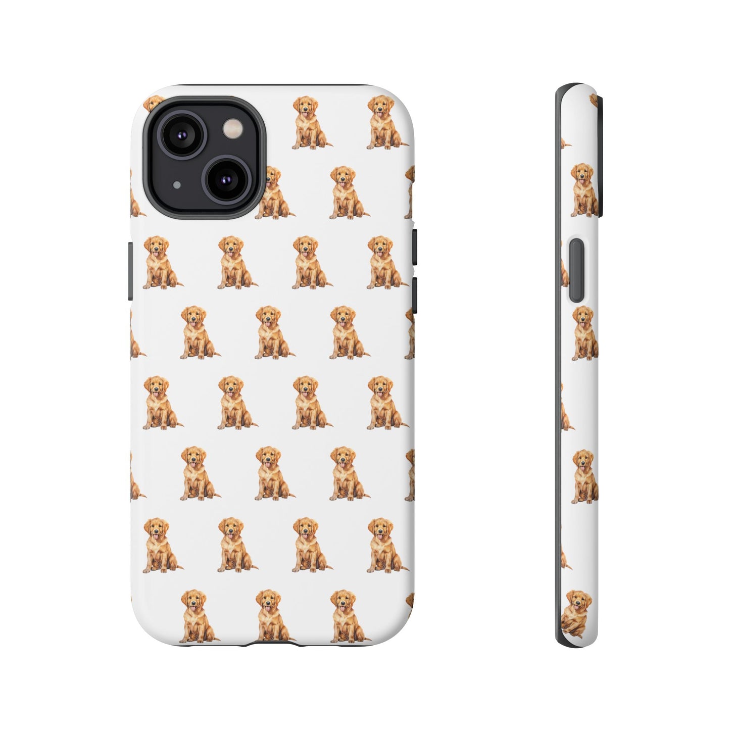 Golden Retriever Phone Case White