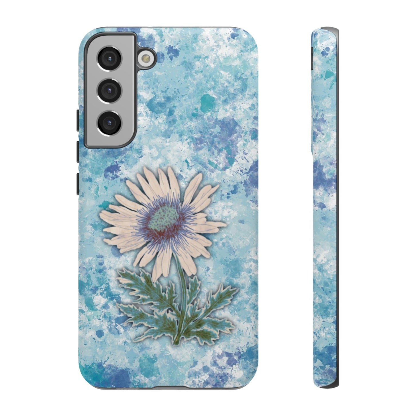 Daisy Phone Case Blue