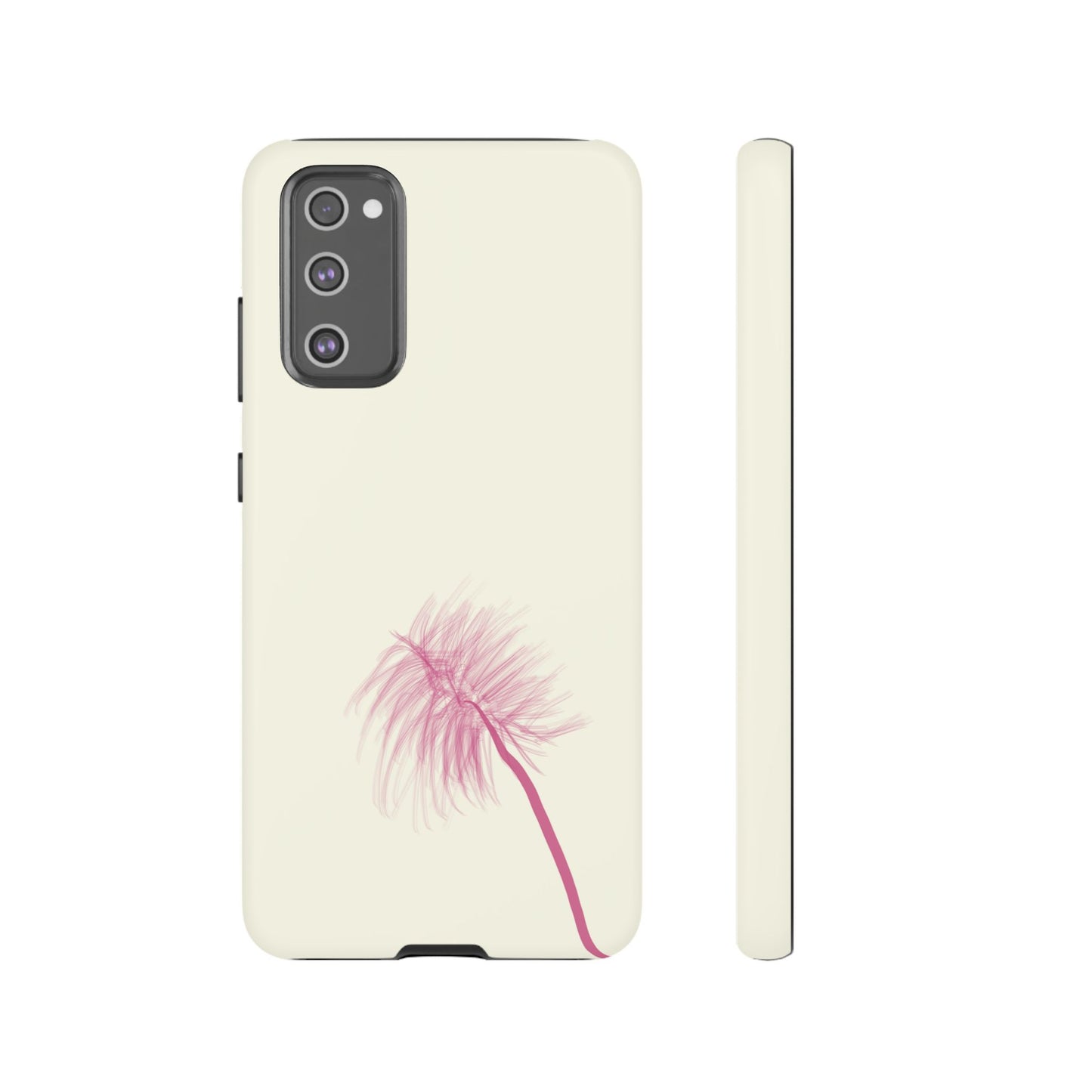 Dandelion Blowball Phone Case Cream