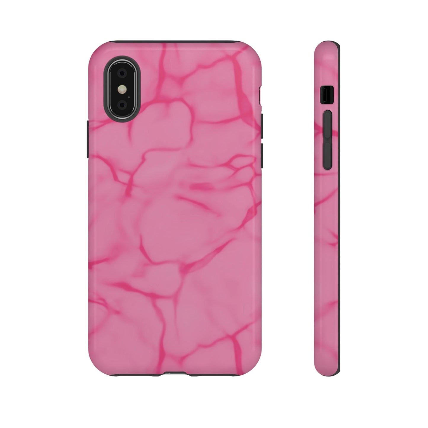 Marble Phone Case Pink on Pink