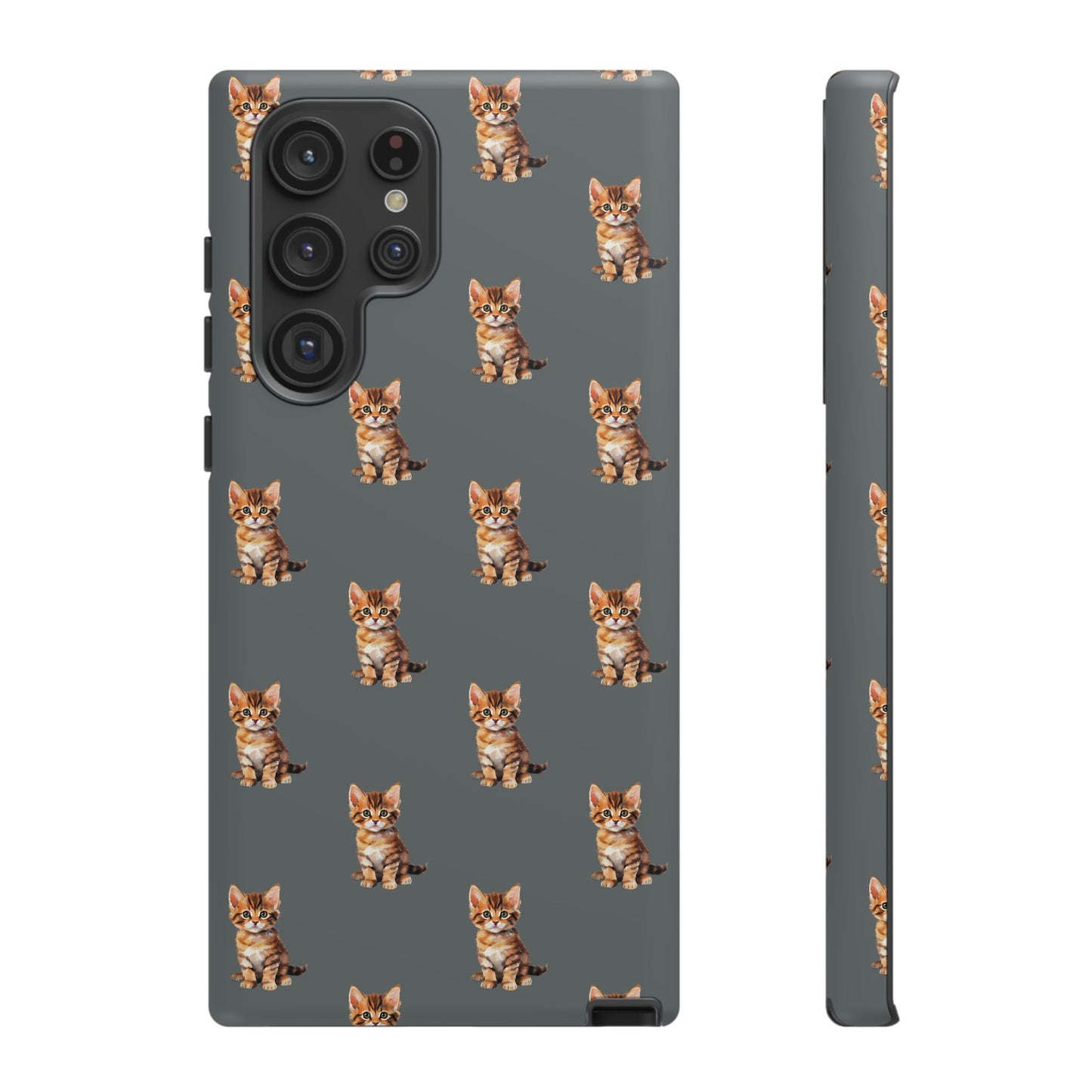 Cat Phone Case Gray