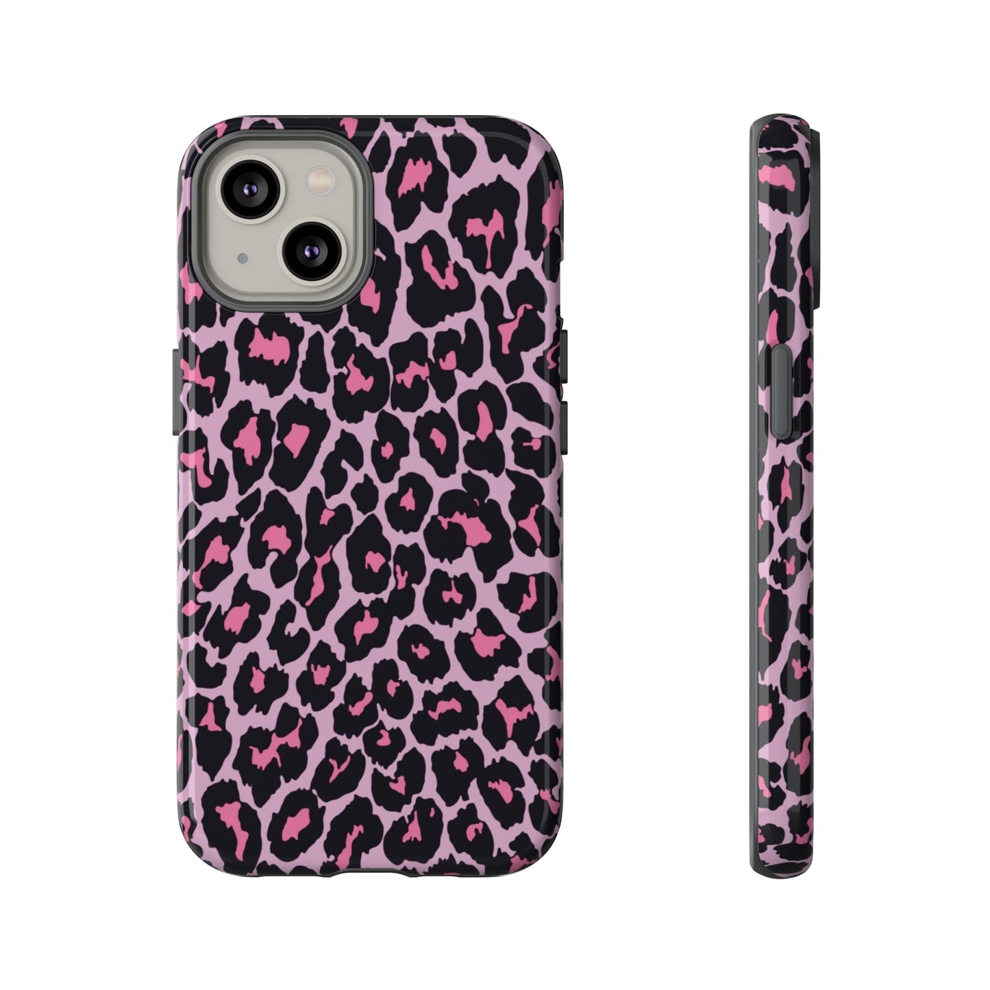 Leopard Print Phone Case Pink