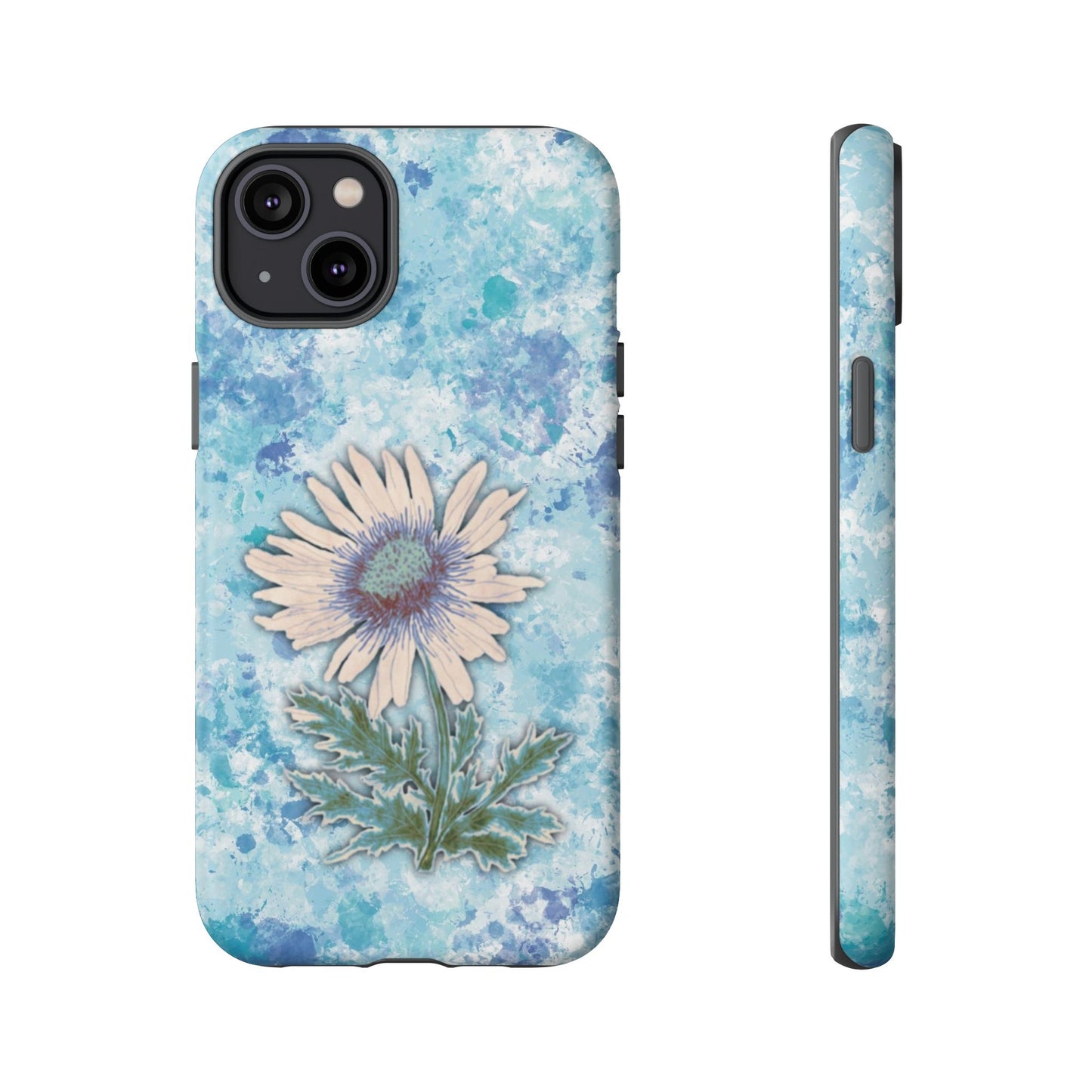 Daisy Phone Case Blue