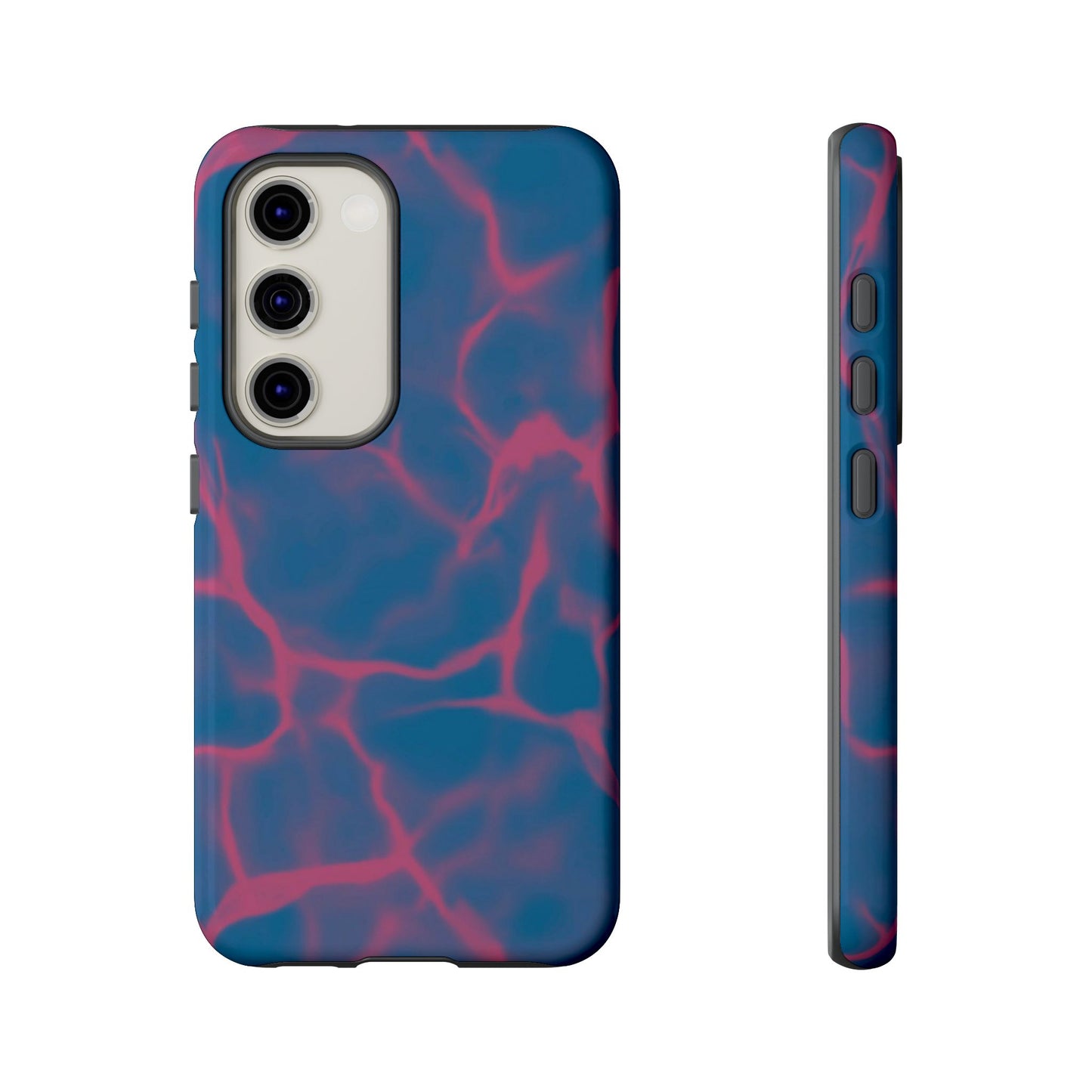 Marble Phone Case Blue Pink