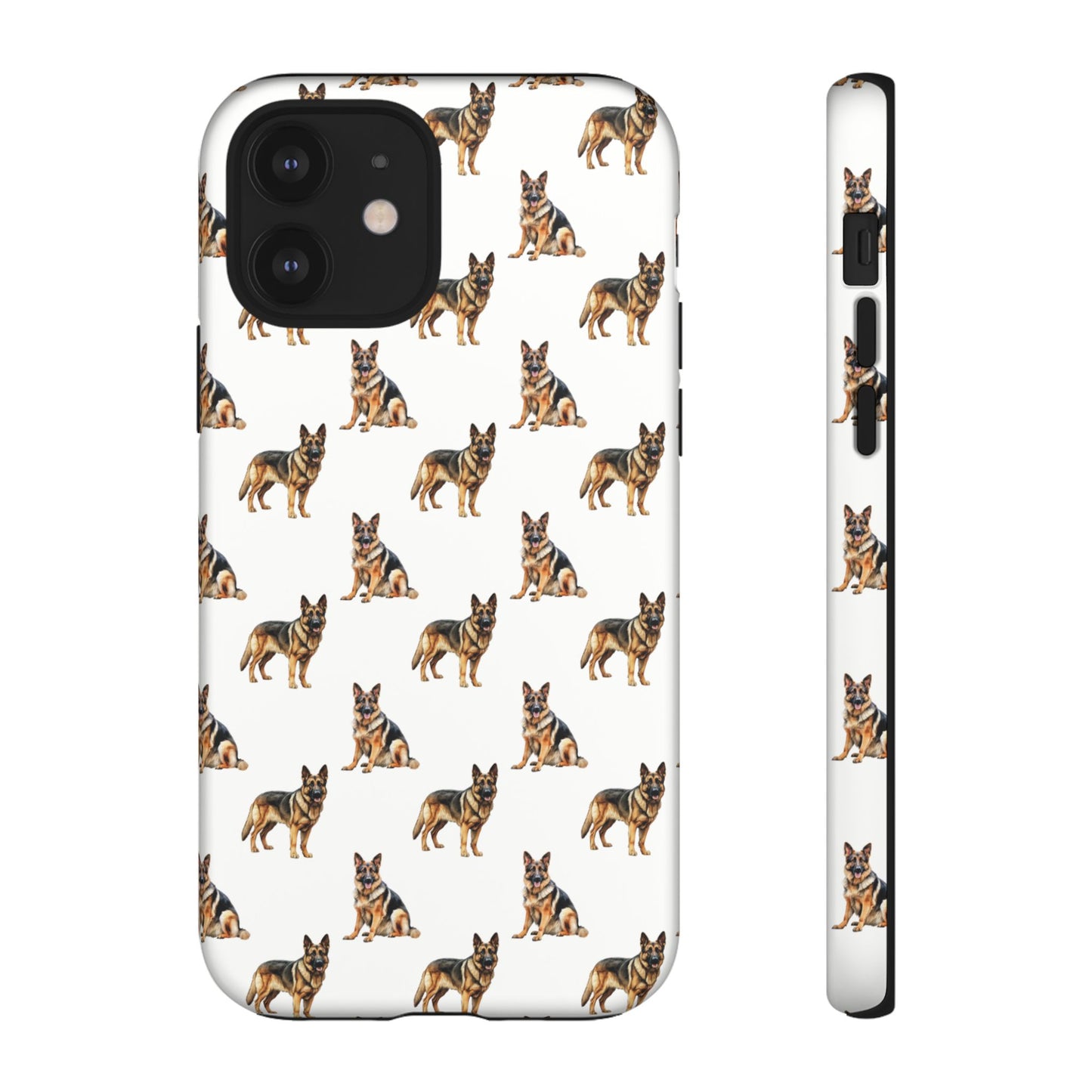 German Shepherd Phone Case White