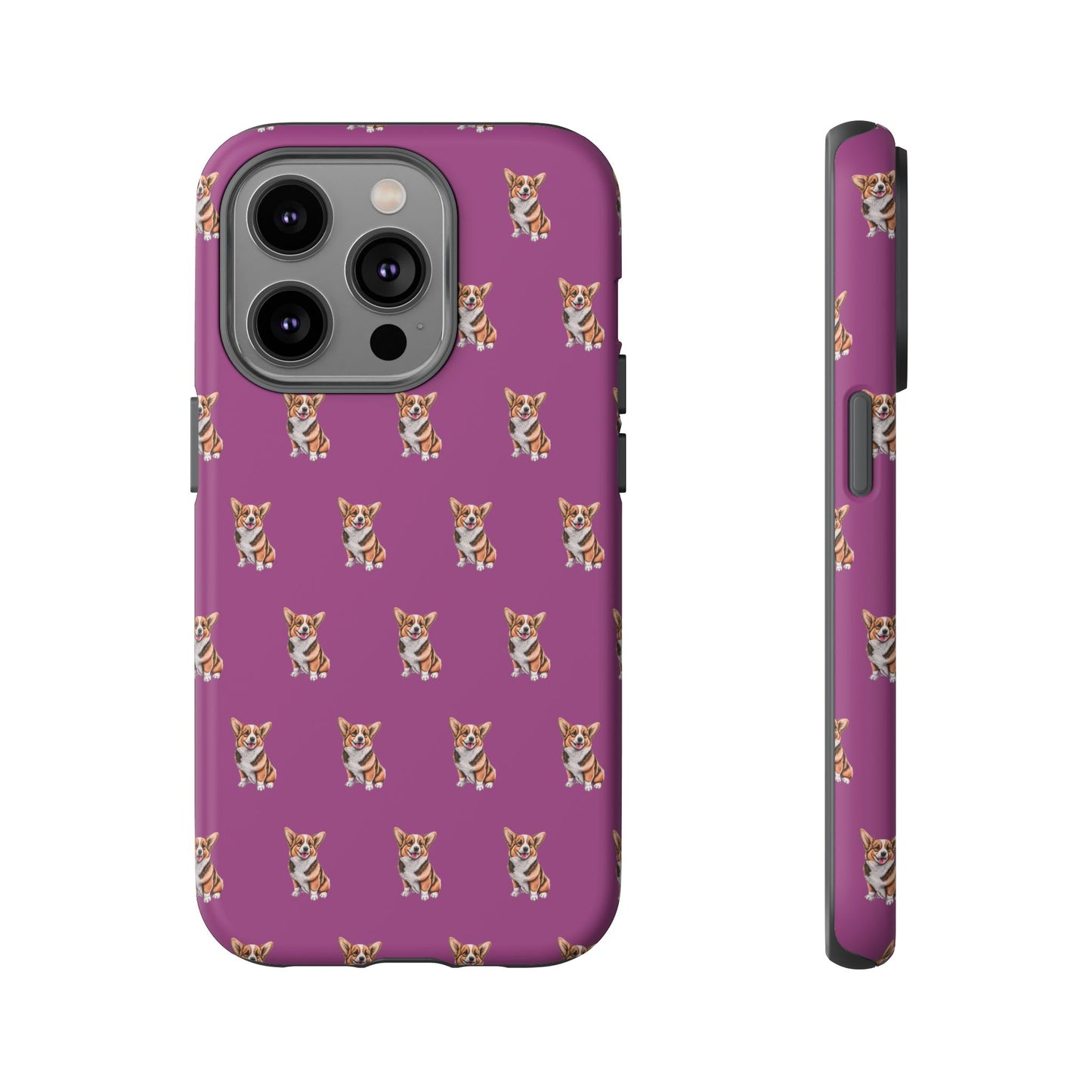 Corgi Phone Case Pink