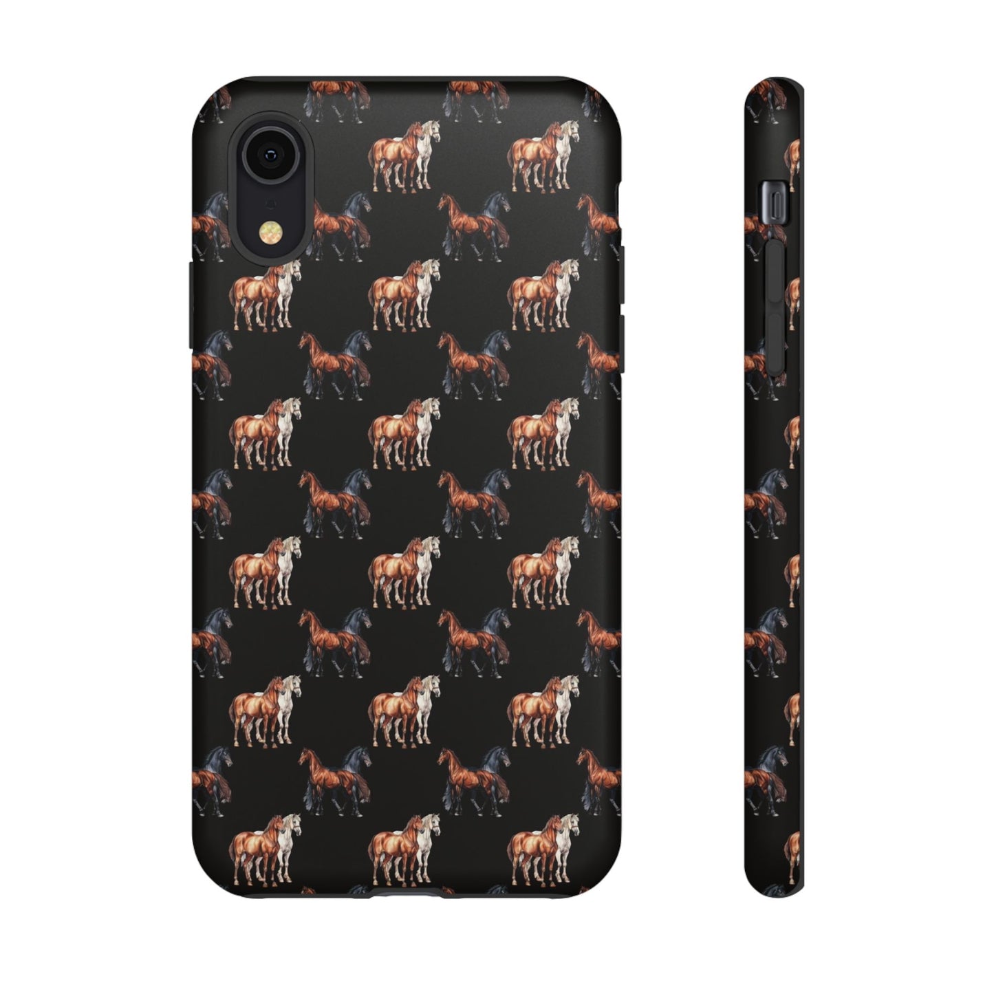 Horse Phone Case Black