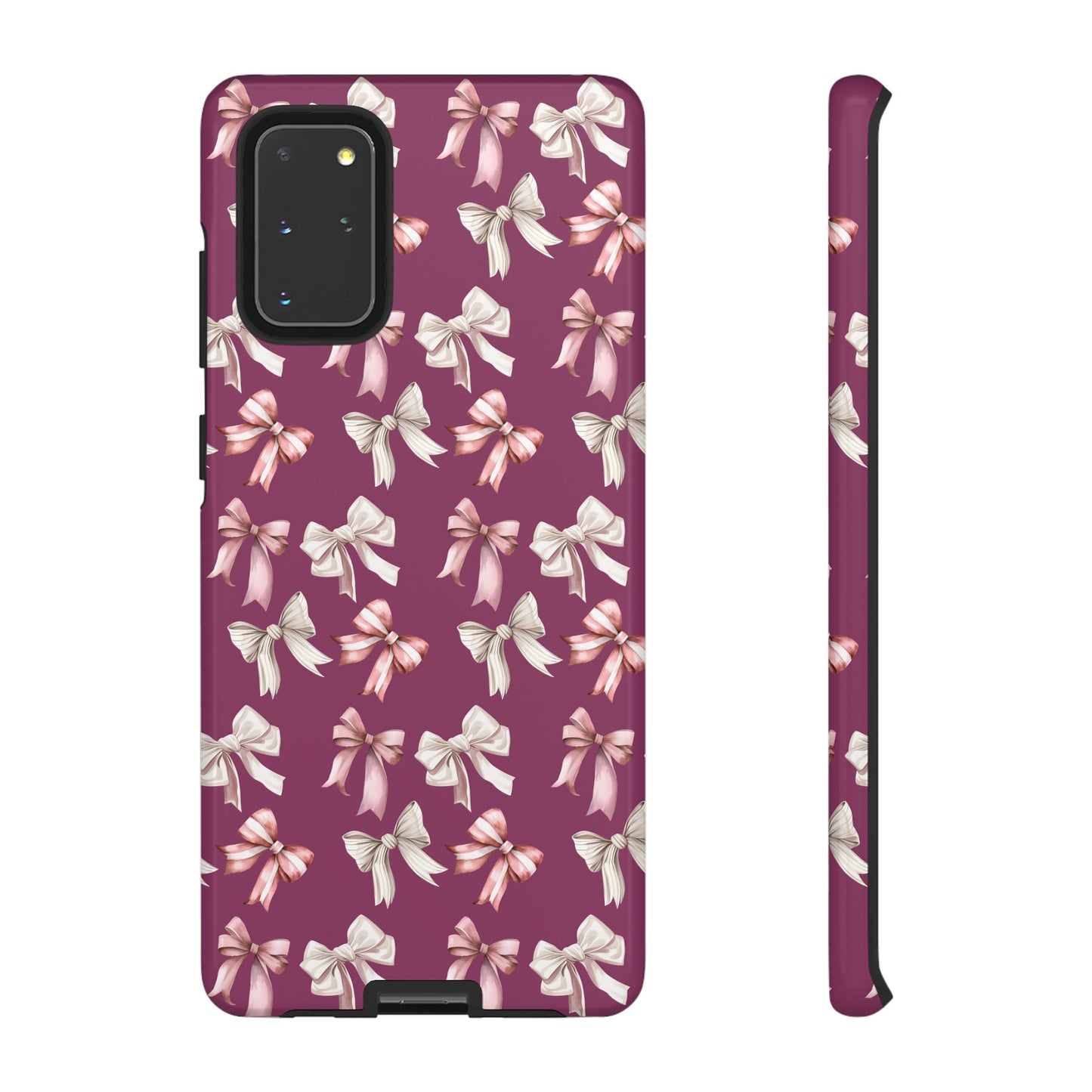 Bow Phone Case Berry