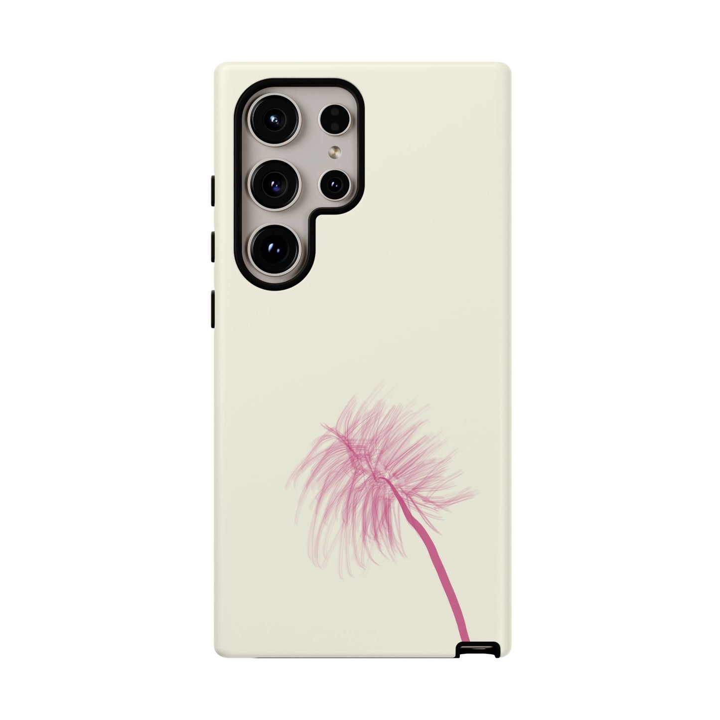 Dandelion Blowball Phone Case Cream