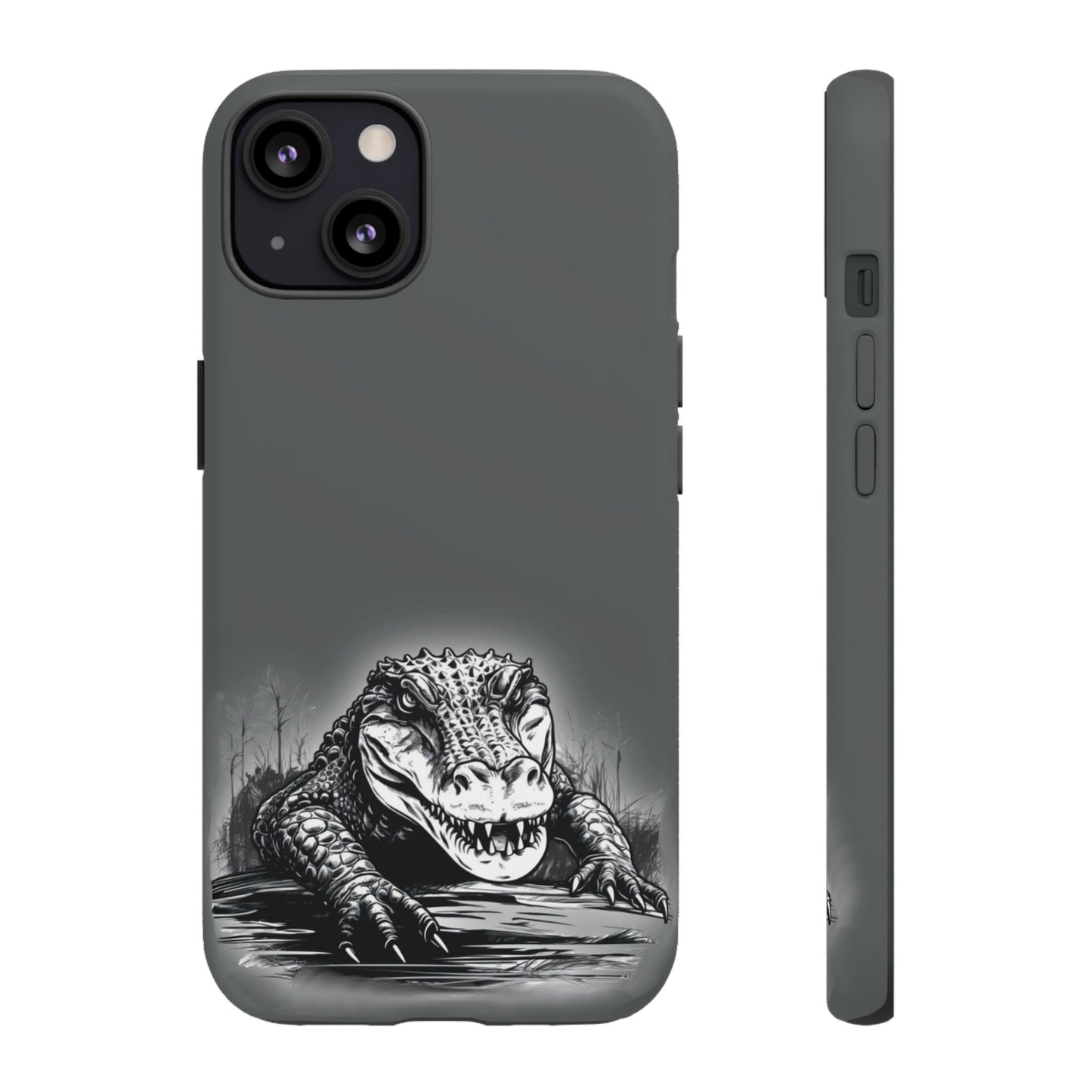 Gator Phone Case Gray