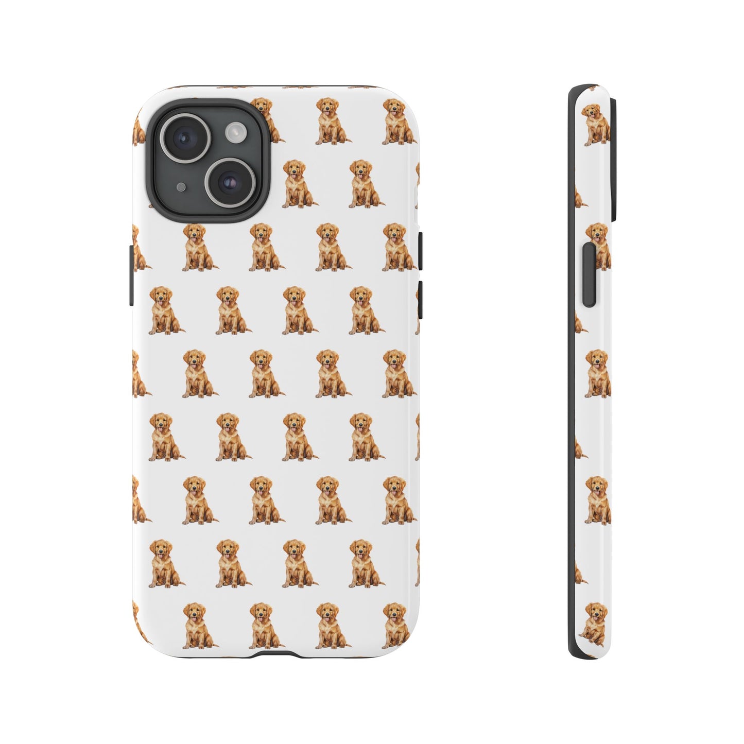 Golden Retriever Phone Case White