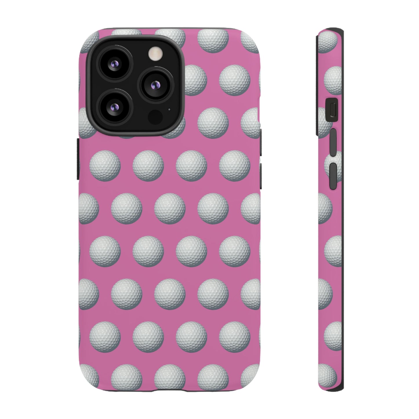 Golf Ball Phone Case Pink