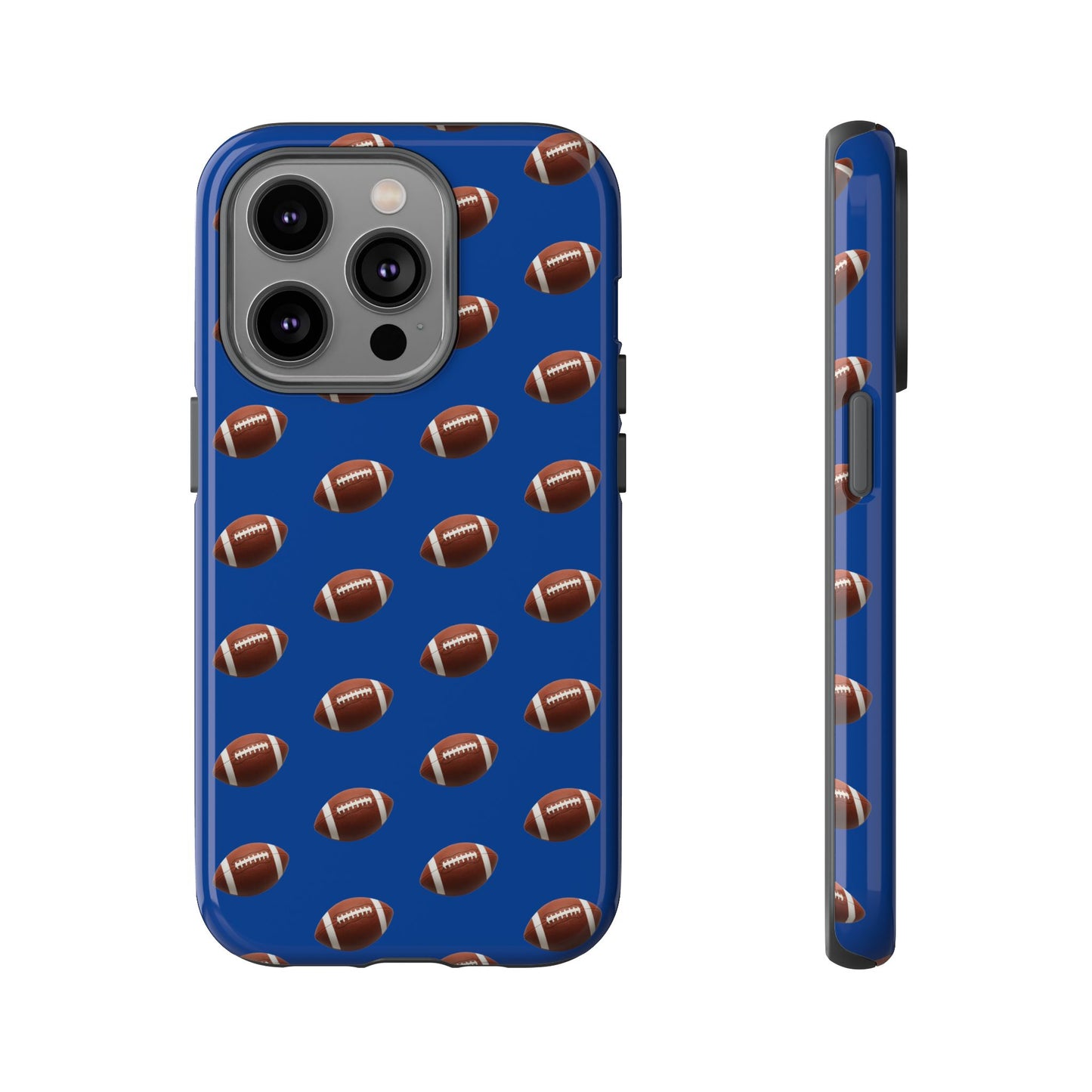 Football Phone Case Blue