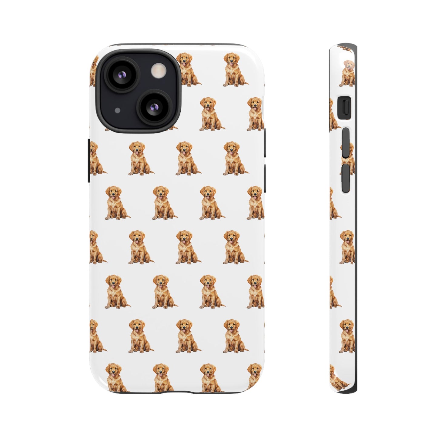 Golden Retriever Phone Case White