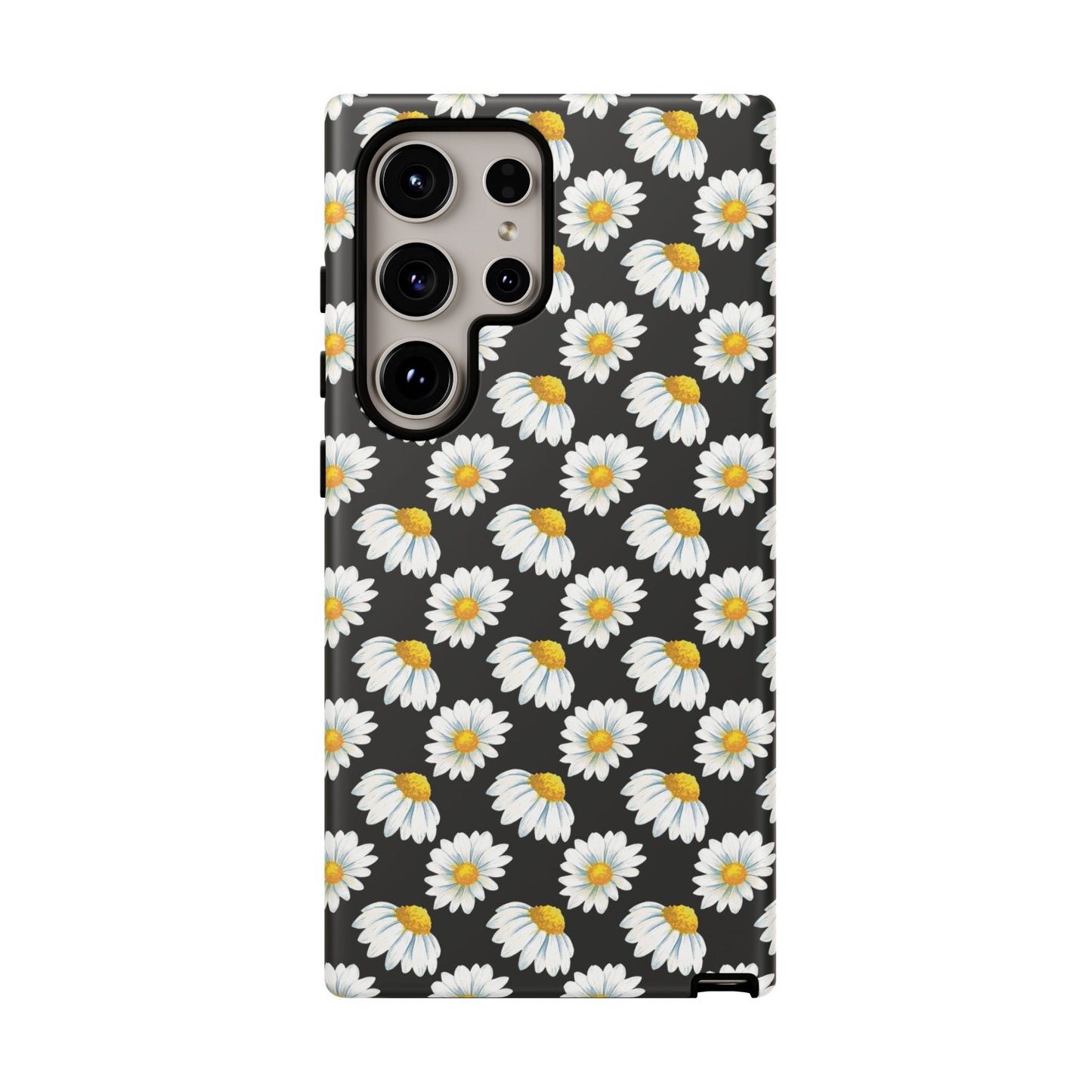 Daisy Phone Case Black