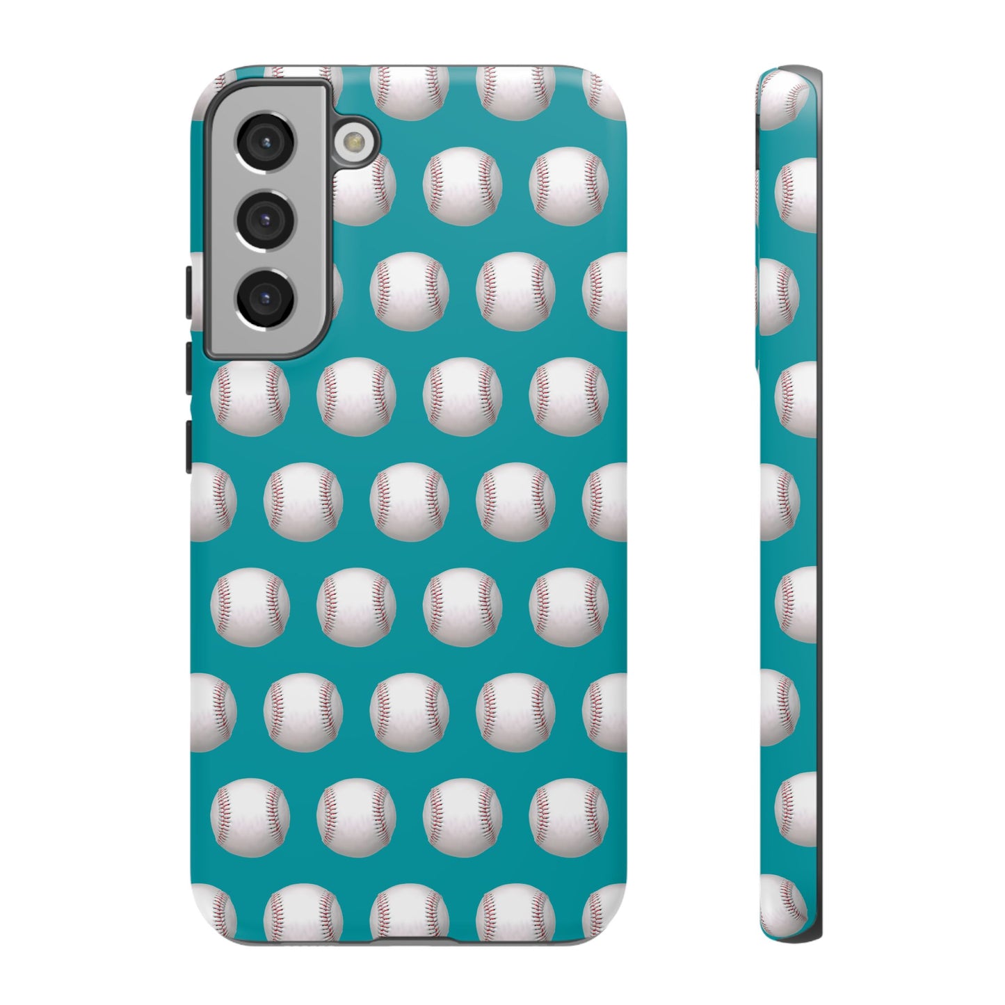 Baseball Phone Case Teal